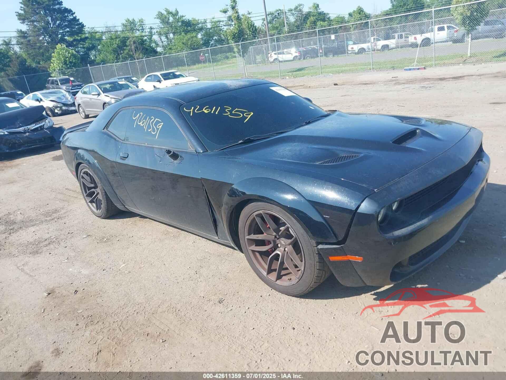 DODGE CHALLENGER 2019 - 2C3CDZFJ6KH740936
