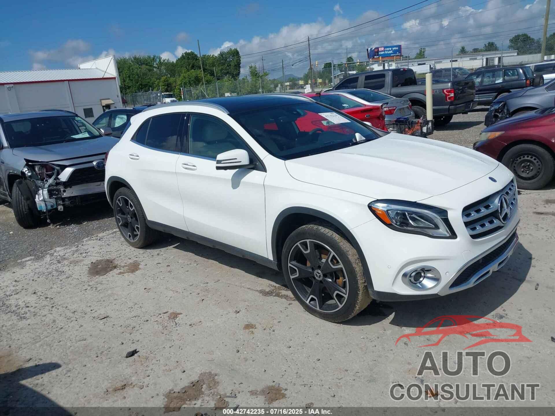 MERCEDES-BENZ GLA 250 2020 - WDCTG4GB6LU024561