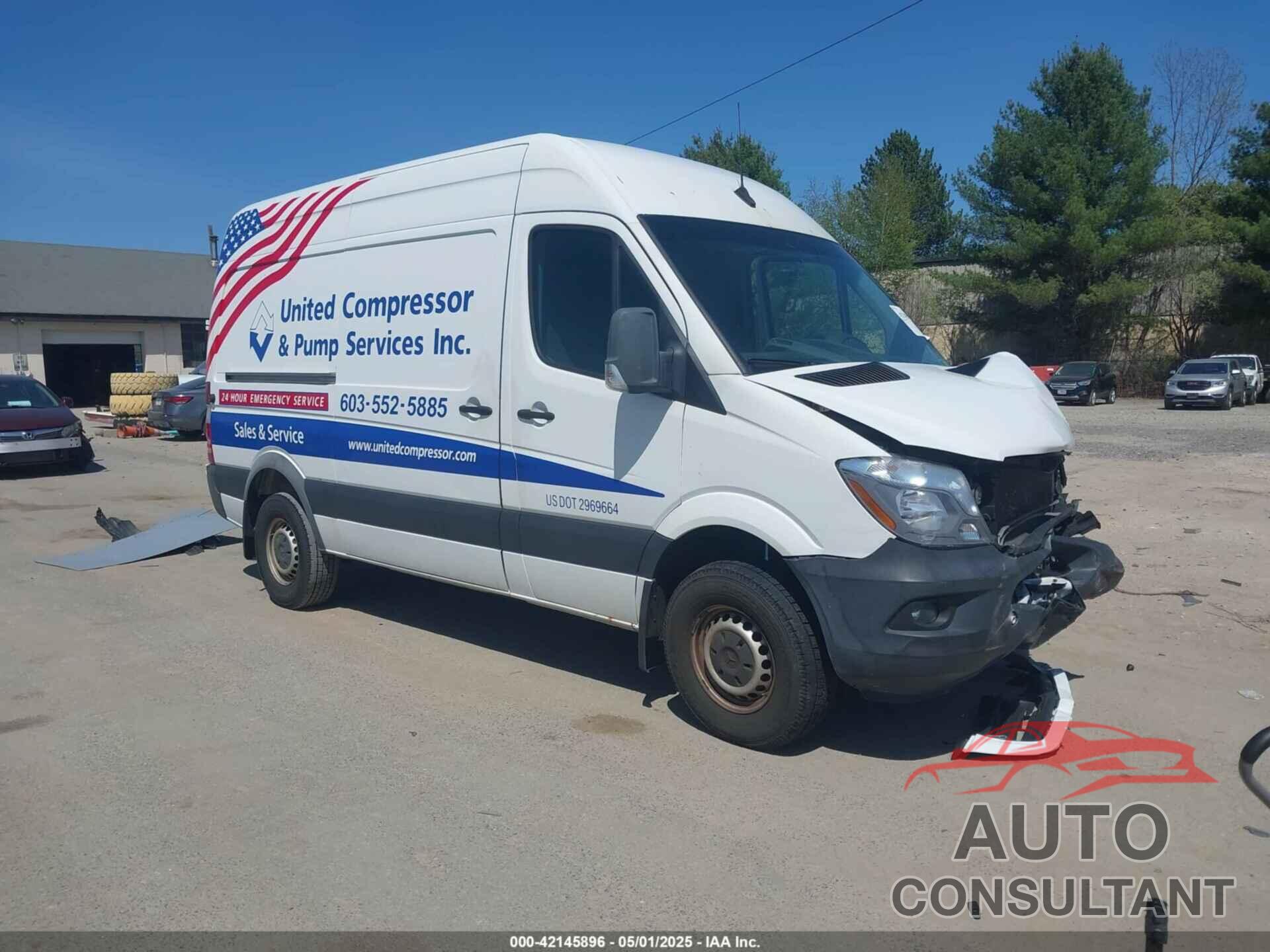 MERCEDES-BENZ SPRINTER 2500 2017 - WD3PE7CD6HP539422