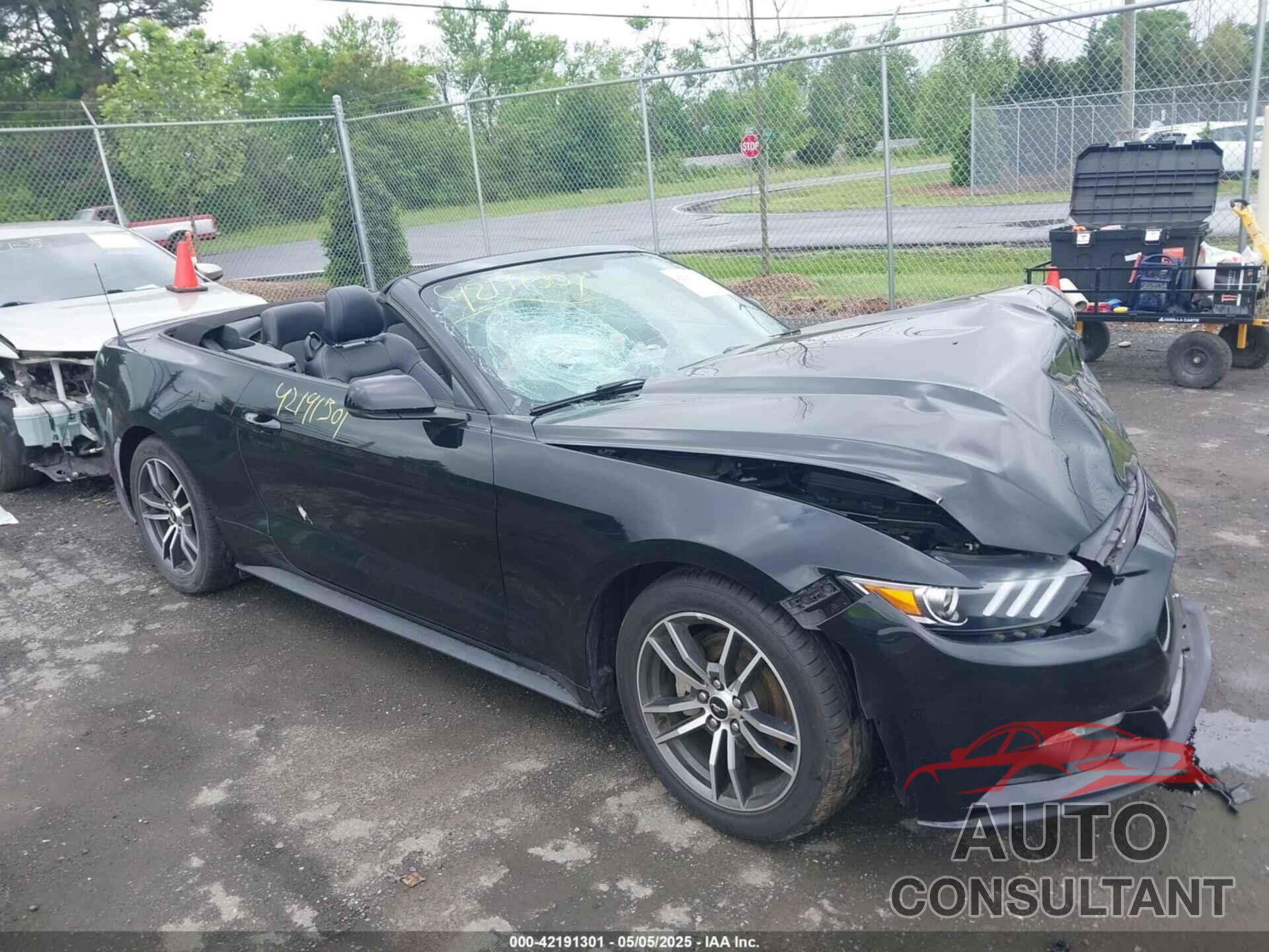 FORD MUSTANG 2017 - 1FATP8UHXH5254892