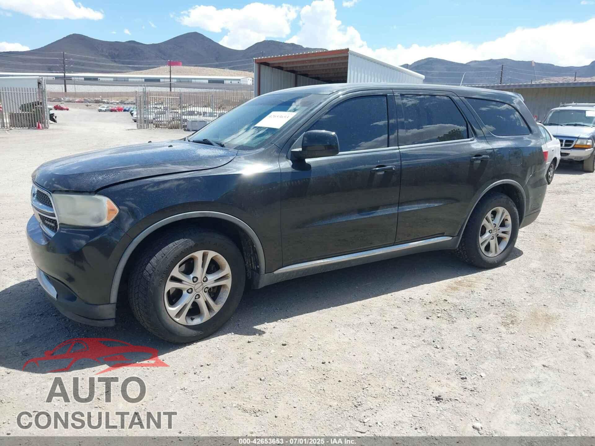 DODGE DURANGO 2012 - 1C4RDJAG0CC206726