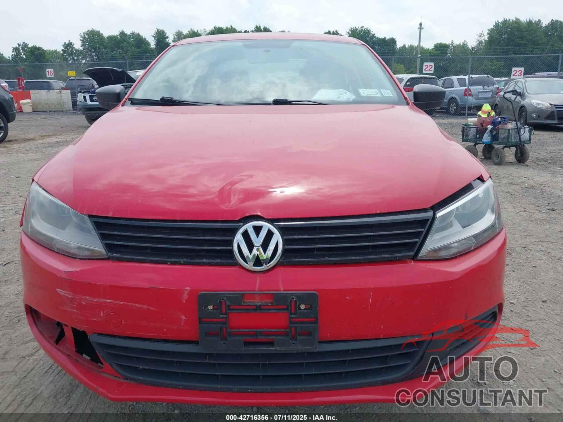 VOLKSWAGEN JETTA 2014 - 3VW1K7AJ9EM390158