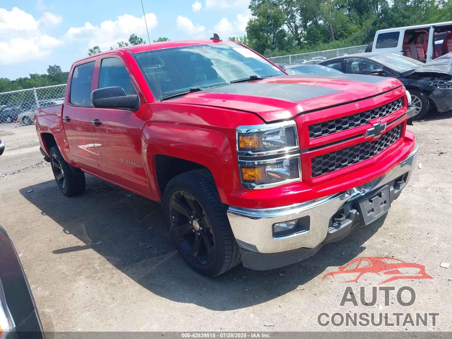 CHEVROLET SILVERADO 1500 2015 - 3GCUKREC1FG345125