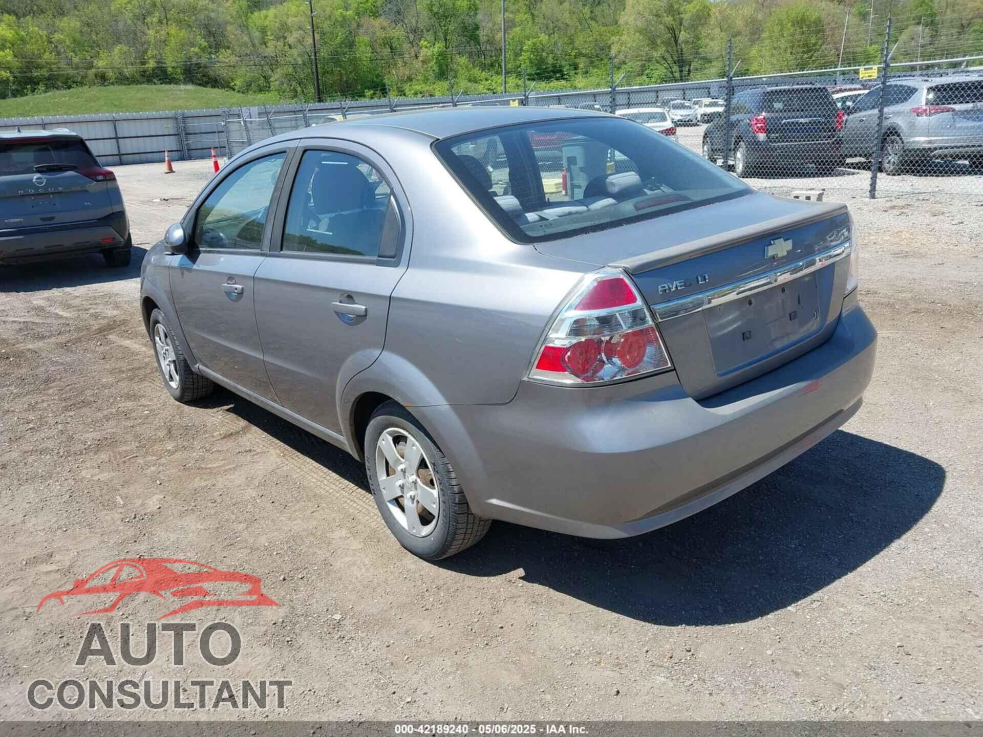 CHEVROLET AVEO 2011 - KL1TD5DE2BB166314