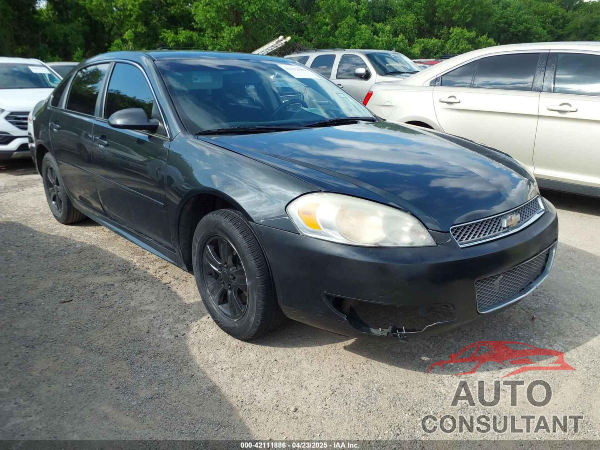 CHEVROLET IMPALA 2012 - 2G1WA5E38C1200066