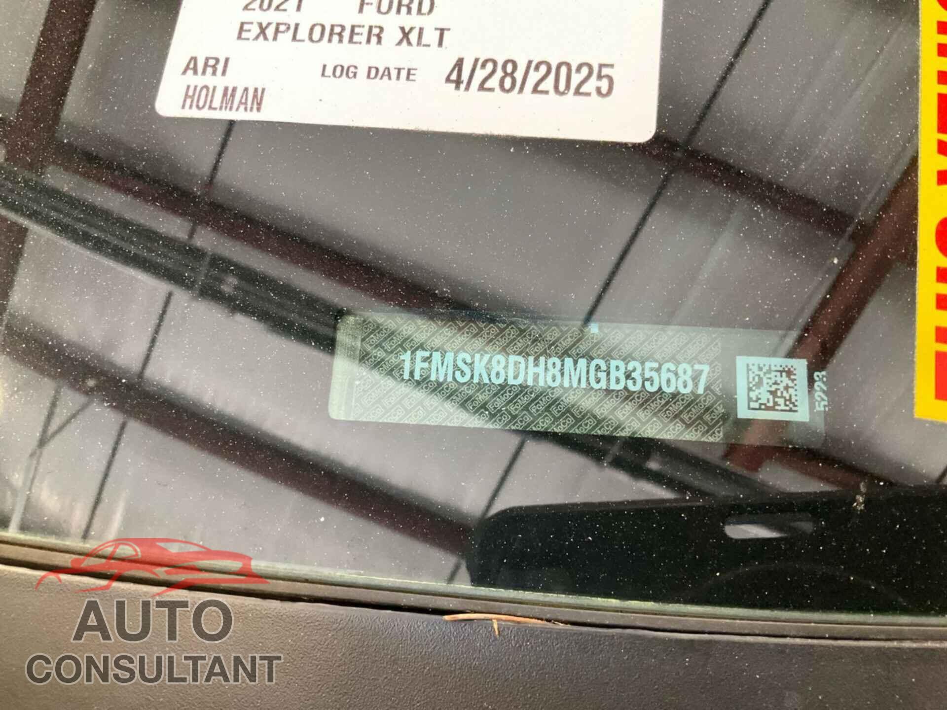 FORD EXPLORER 2021 - 1FMSK8DH8MGB35687
