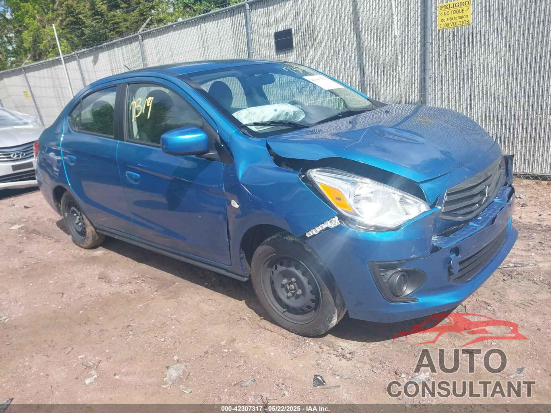 MITSUBISHI MIRAGE G4 2019 - ML32F3FJ7KHF15323