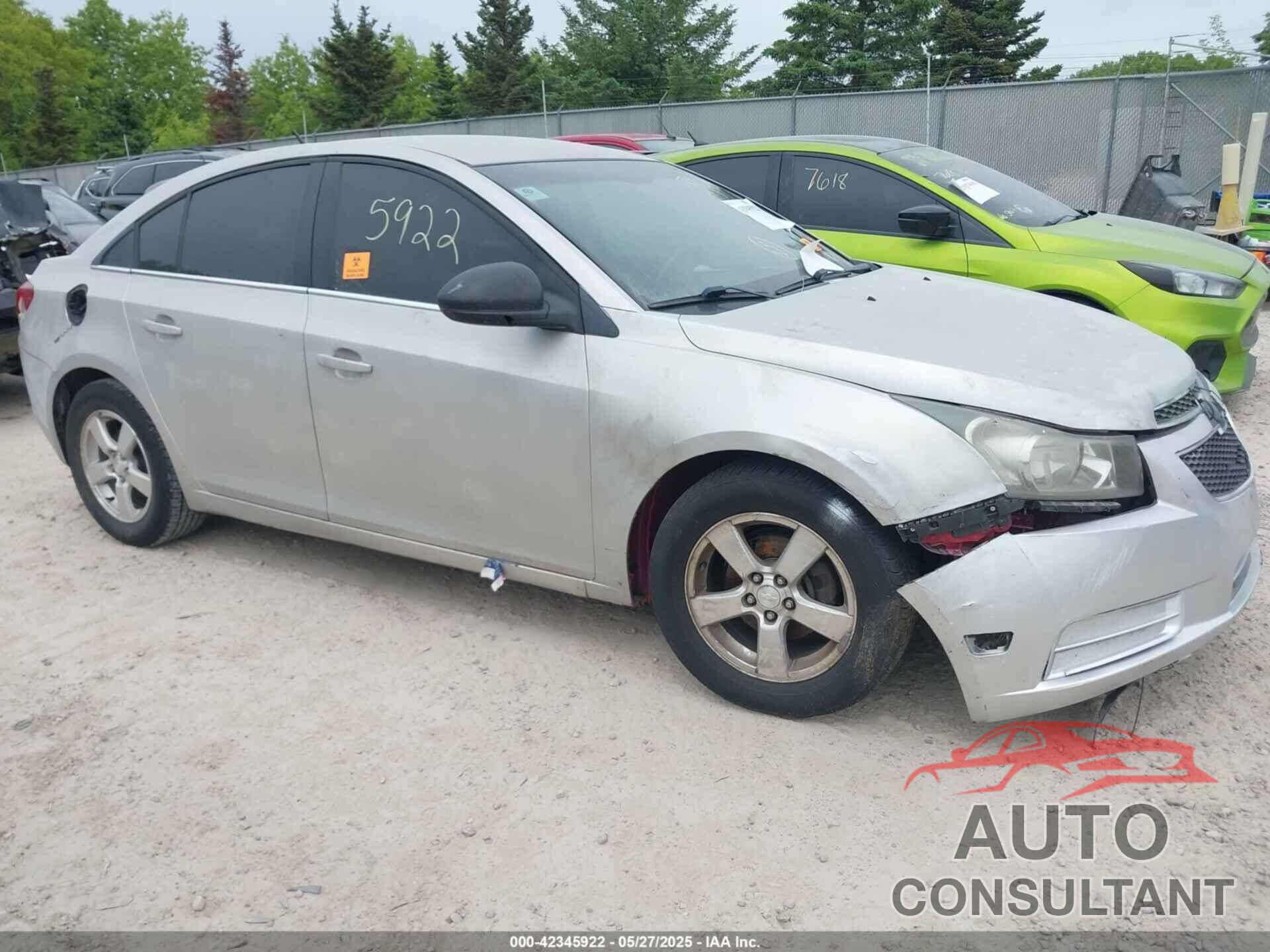 CHEVROLET CRUZE 2012 - 1G1PF5SCXC7246057
