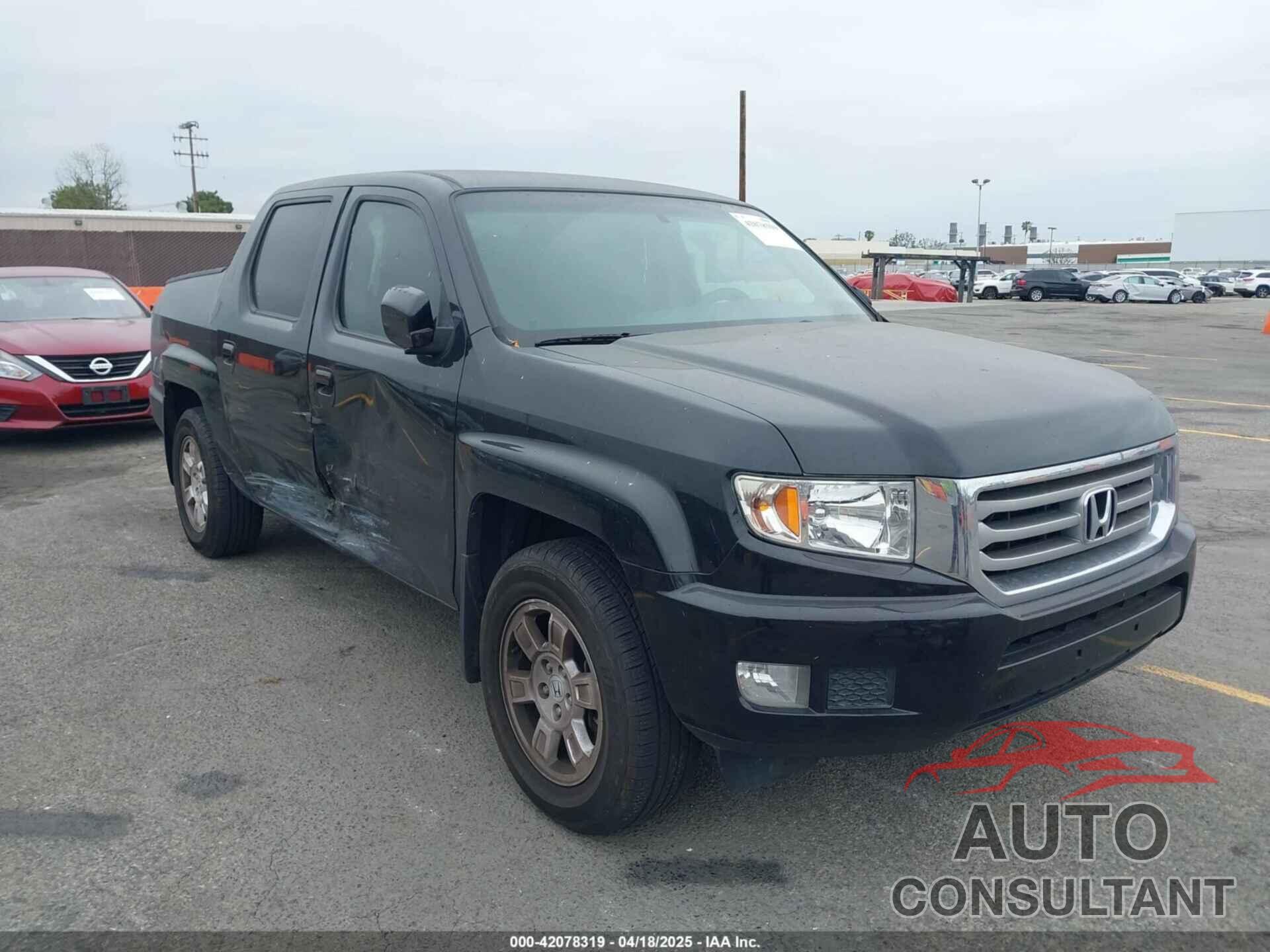 HONDA RIDGELINE 2012 - 5FPYK1F4XCB460406