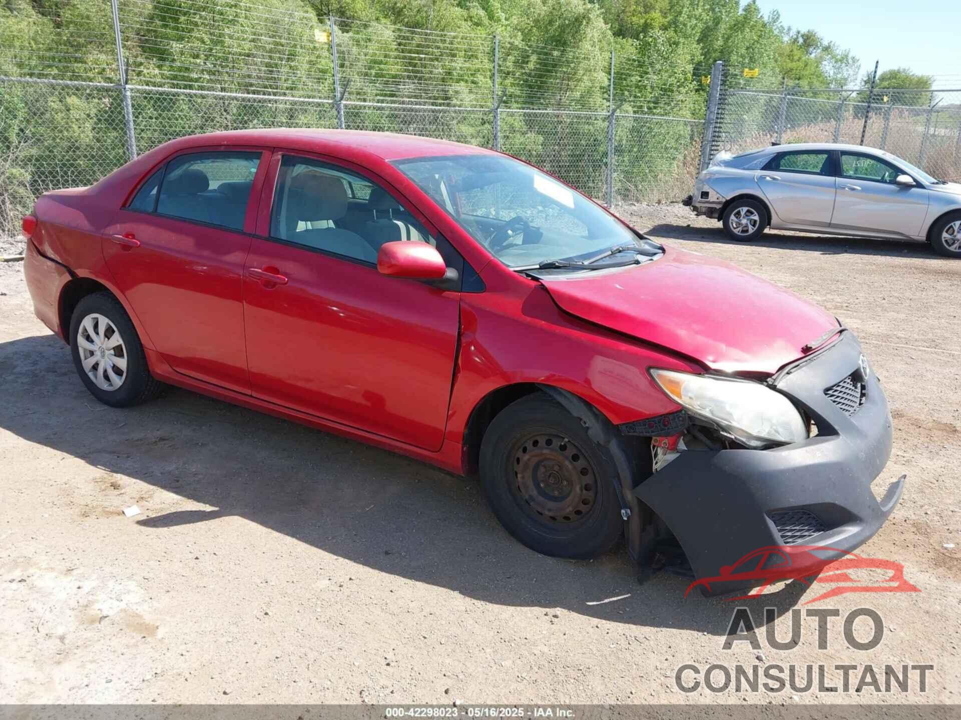 TOYOTA COROLLA 2009 - 1NXBU40E79Z087588
