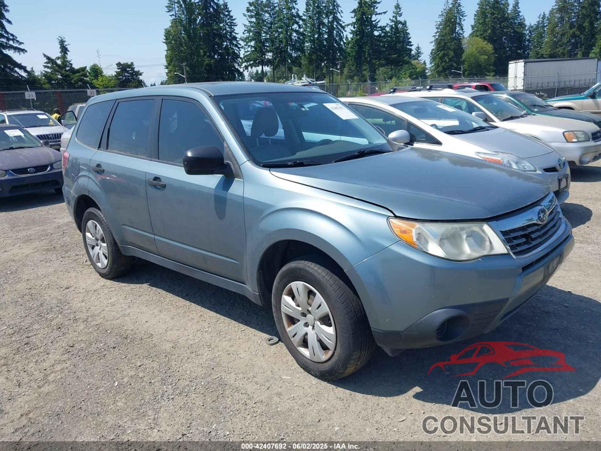 SUBARU FORESTER 2010 - JF2SH6AC8AH759870