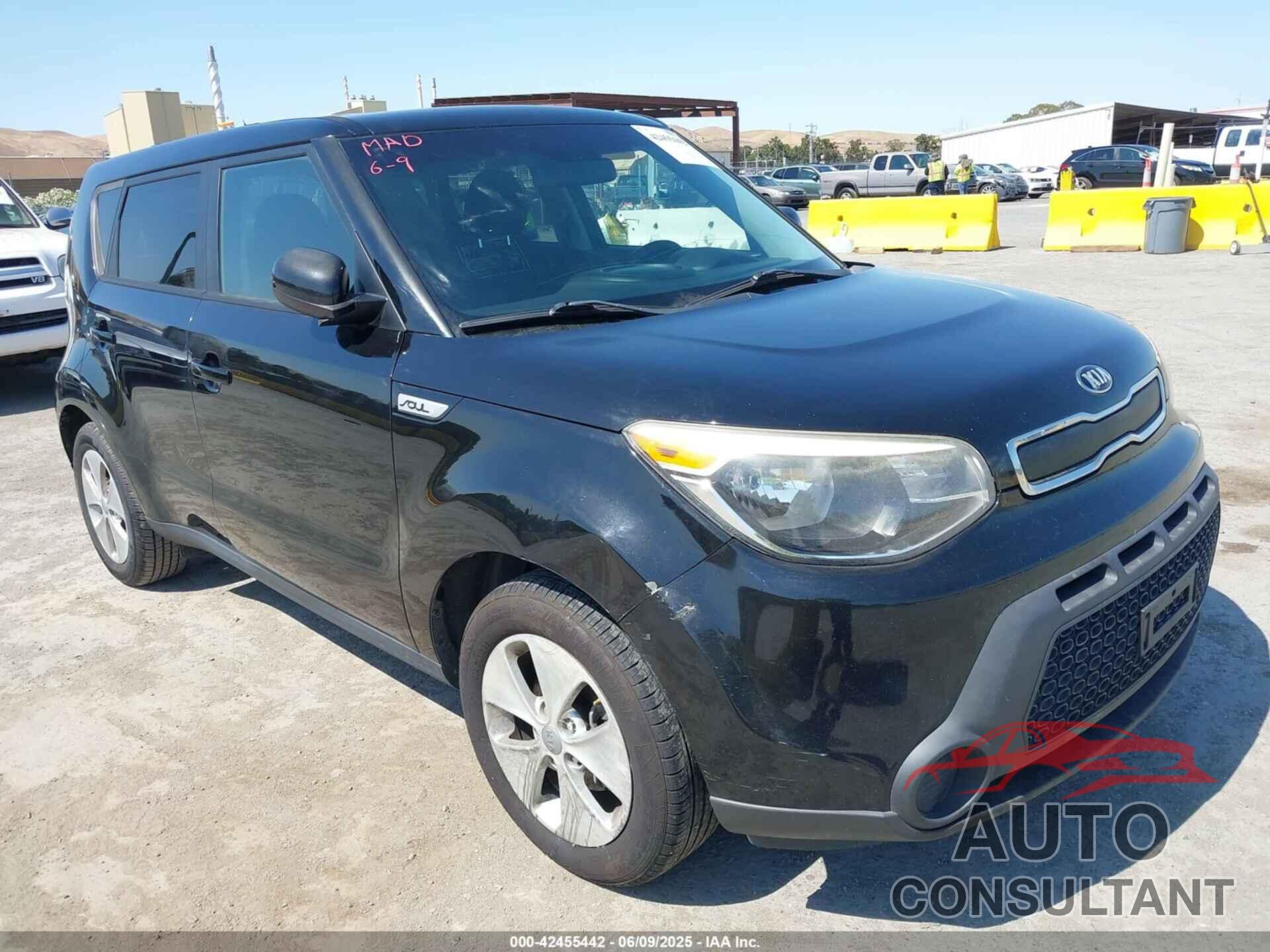 KIA SOUL 2015 - KNDJN2A21F7804700