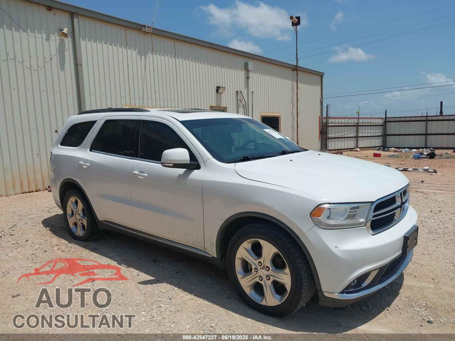 DODGE DURANGO 2015 - 1C4RDHDG3FC742983