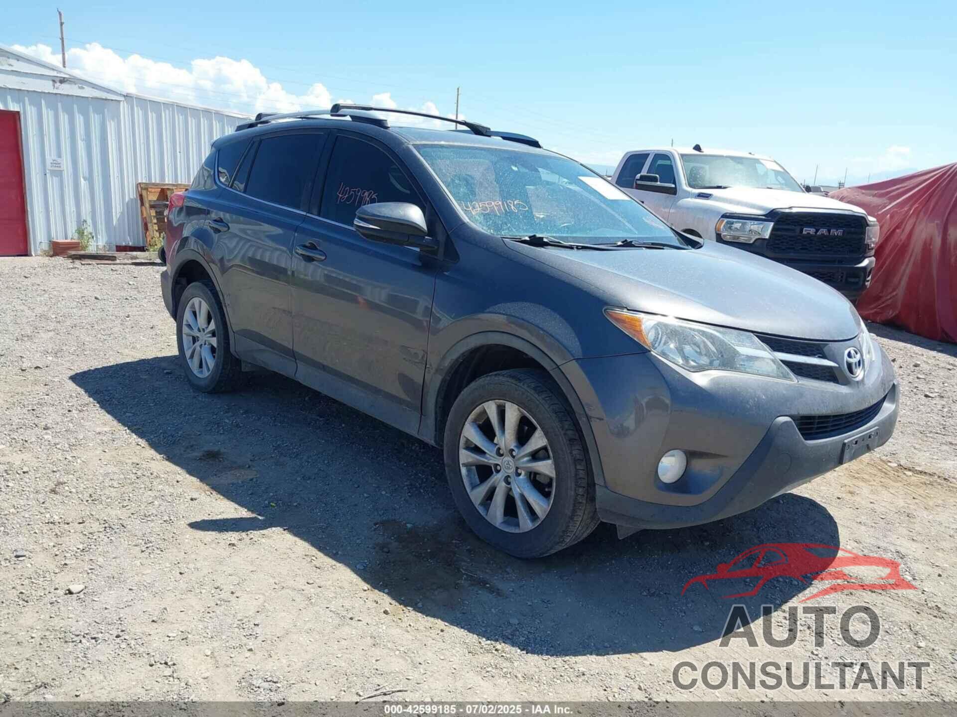 TOYOTA RAV4 2014 - 2T3DFREVXEW187629