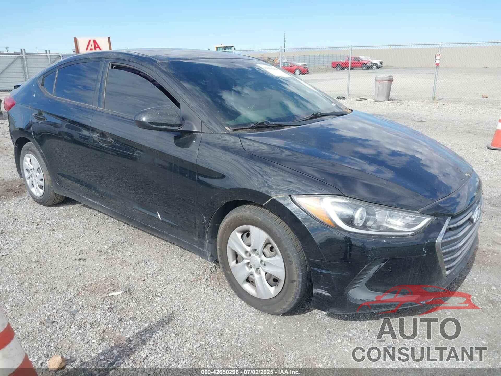 HYUNDAI ELANTRA 2017 - 5NPD74LF1HH155613