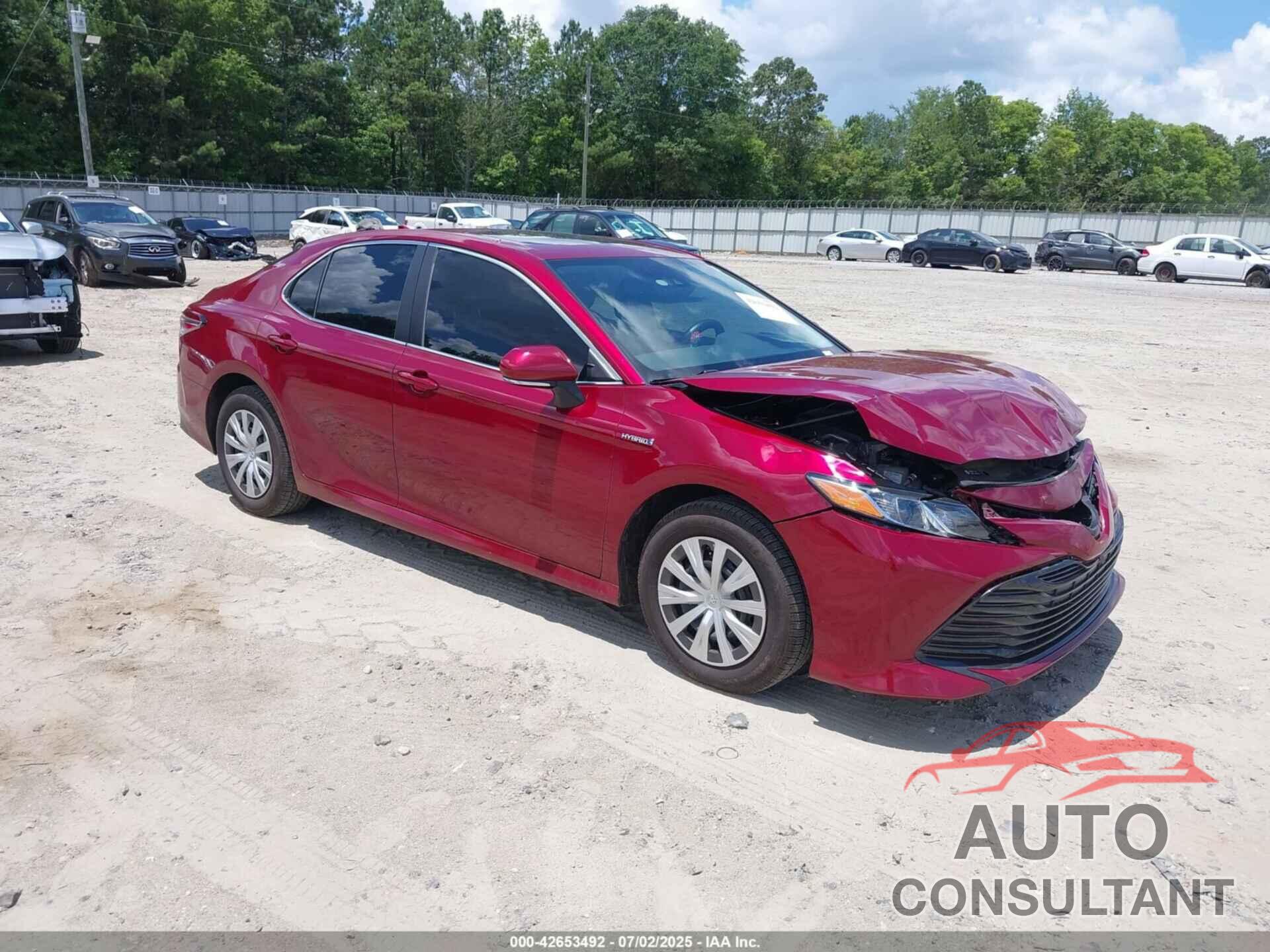 TOYOTA CAMRY 2020 - 4T1E31AK7LU014070