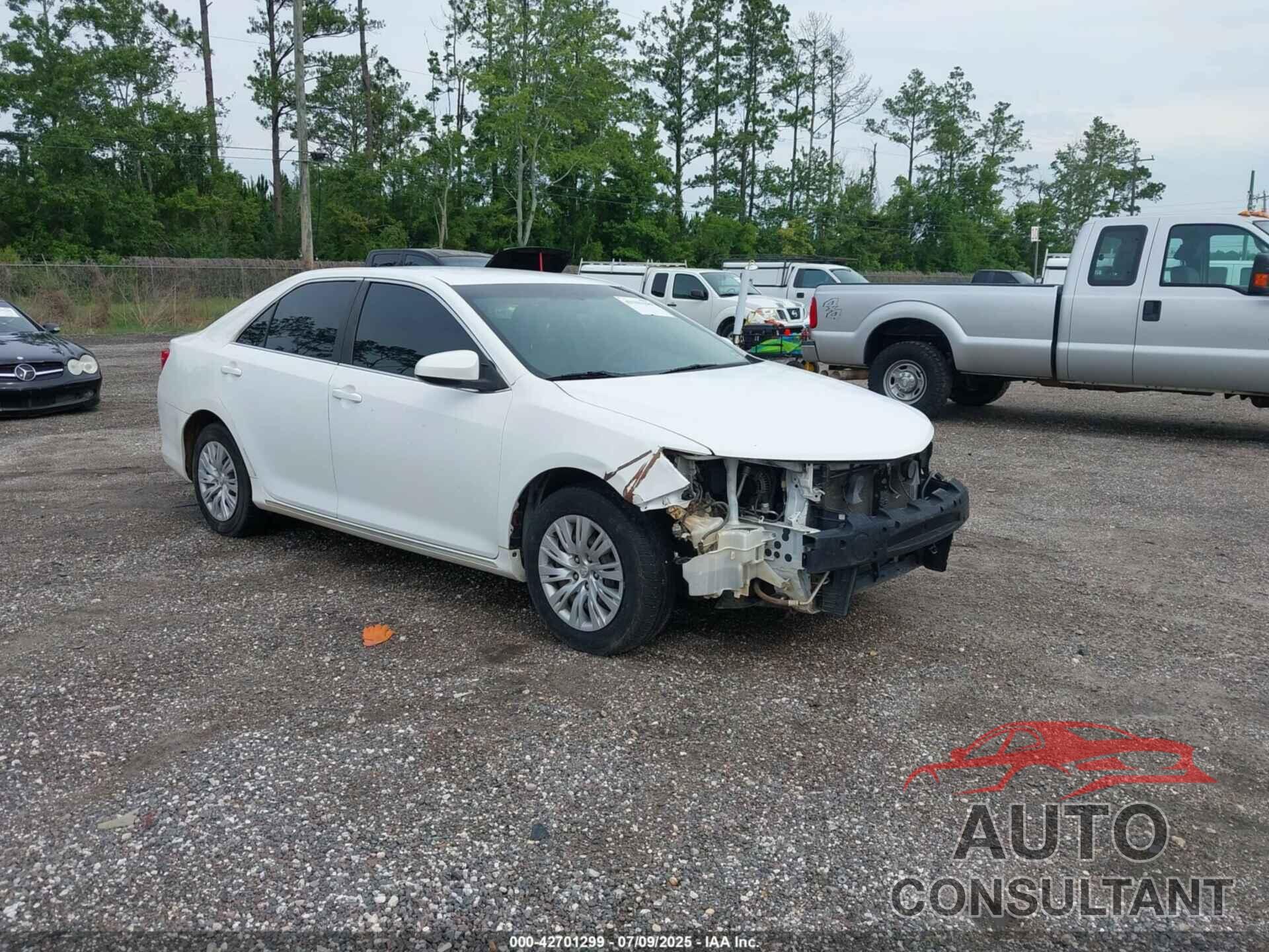 TOYOTA CAMRY 2013 - 4T4BF1FK7DR278724