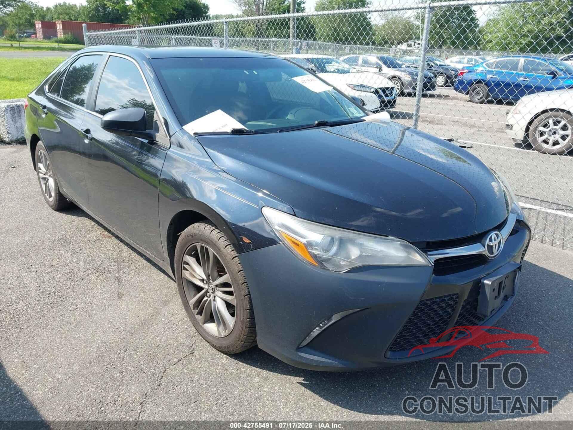 TOYOTA CAMRY 2017 - 4T1BF1FK6HU384484