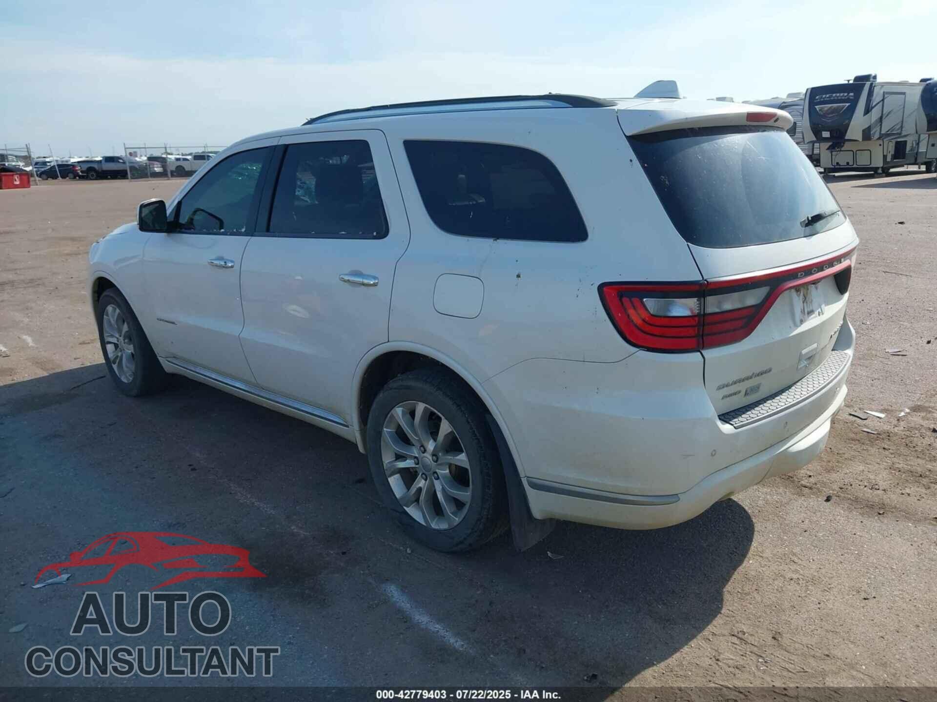 DODGE DURANGO 2017 - 1C4RDJEGXHC840031