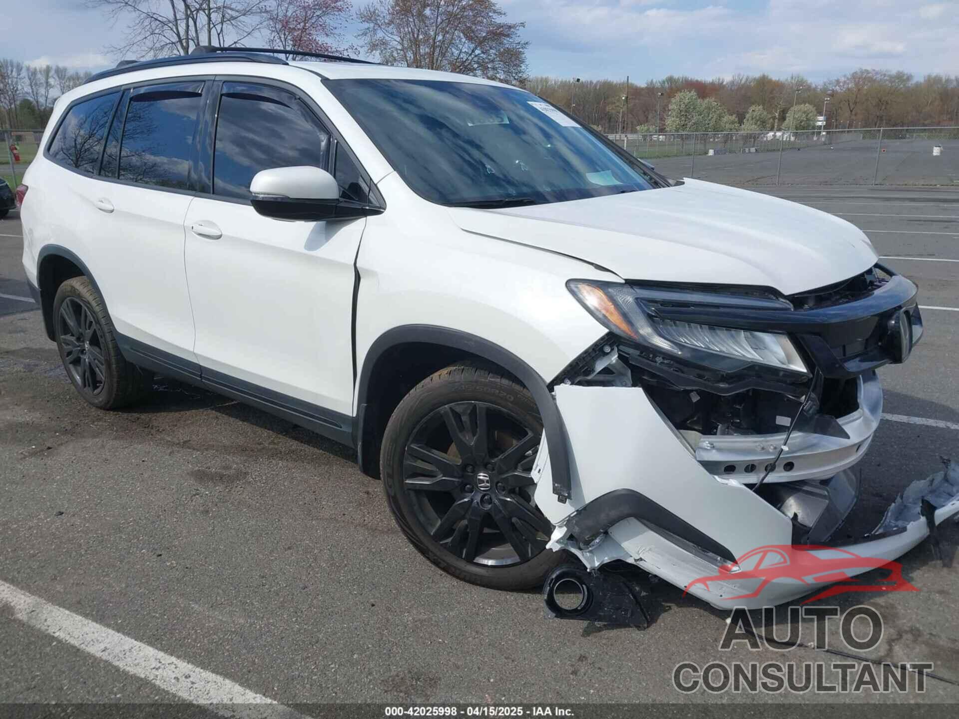 HONDA PILOT 2021 - 5FNYF6H72MB067664