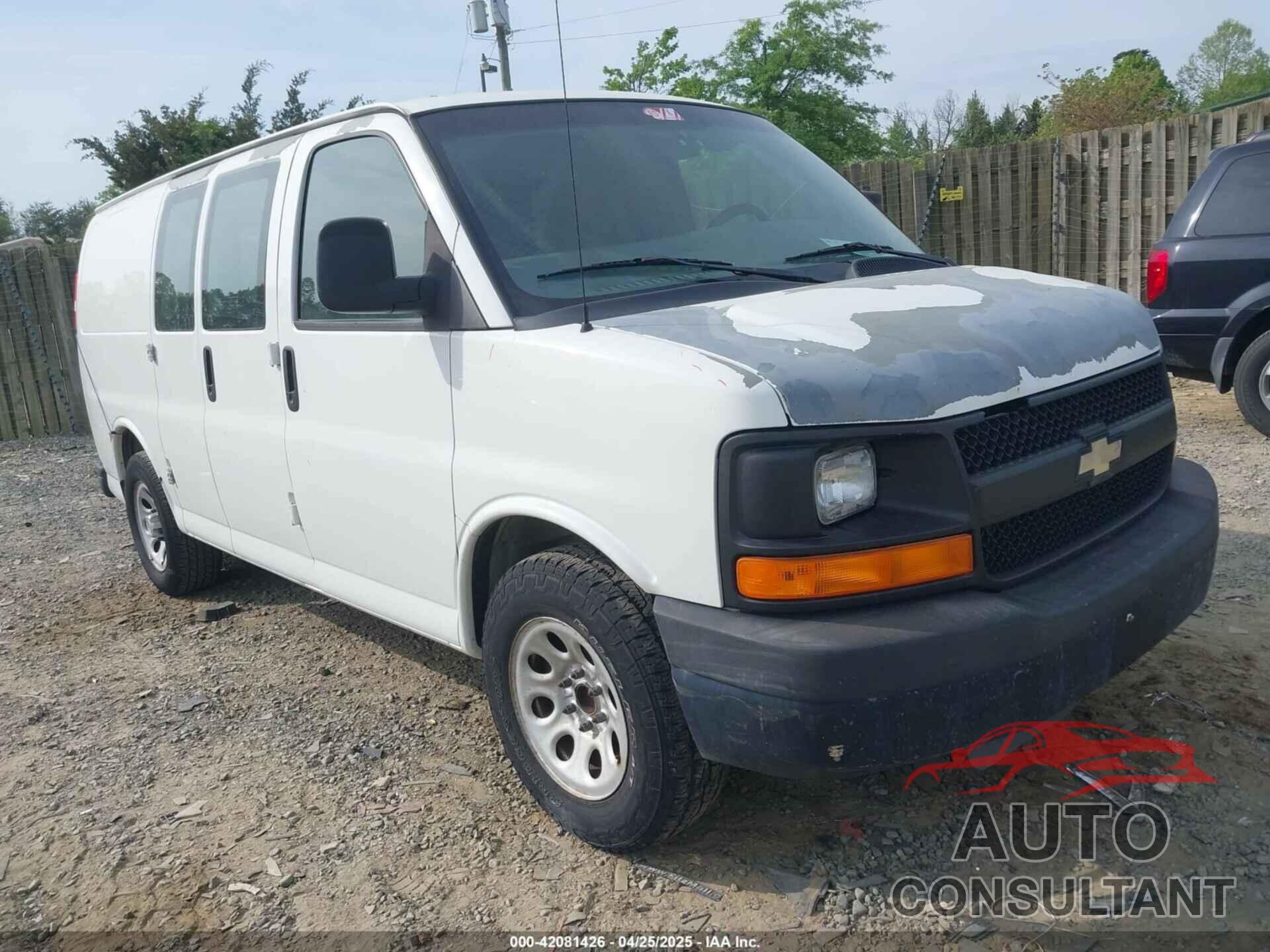 CHEVROLET EXPRESS 1500 2010 - 1GCUGADX3A1150240