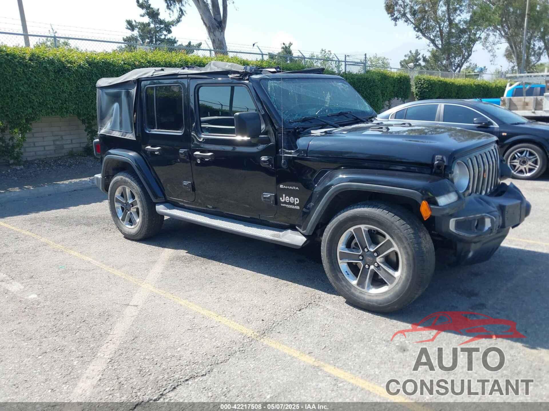 JEEP WRANGLER UNLIMITED 2018 - 1C4HJXEN7JW328981