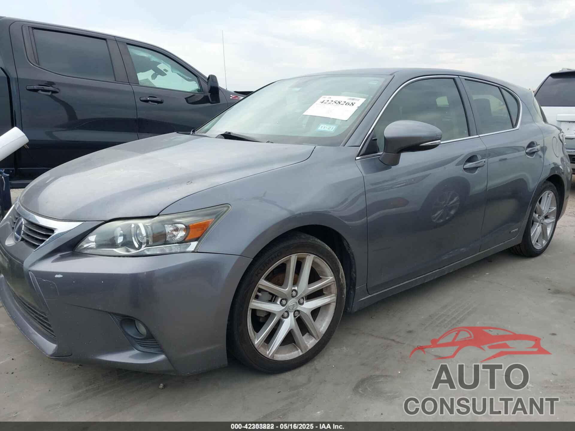 LEXUS CT 200H 2015 - JTHKD5BH2F2216165