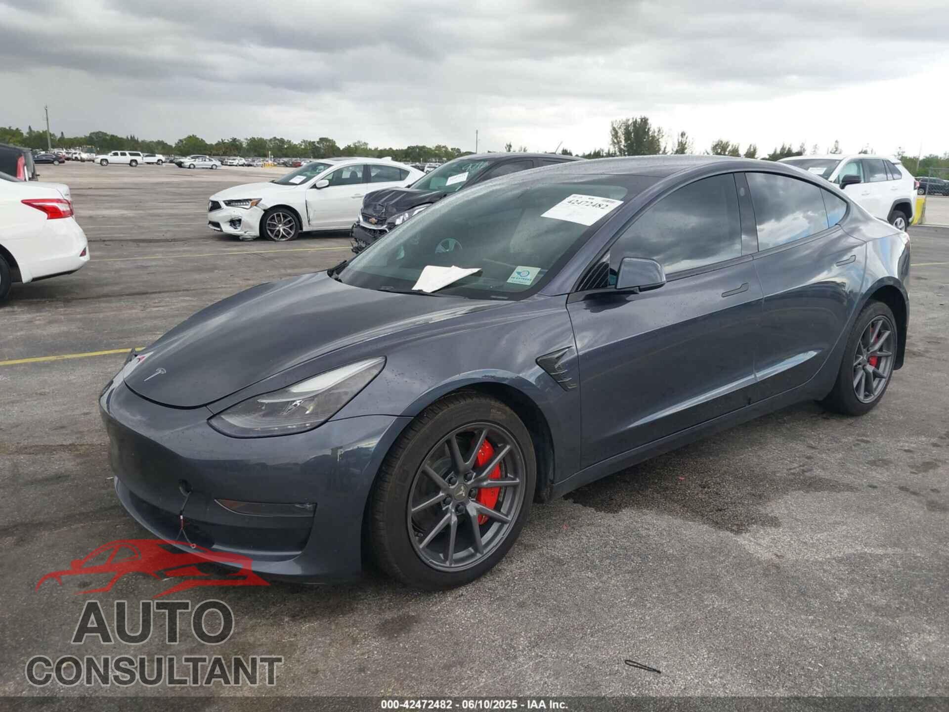 TESLA MODEL 3 2022 - 5YJ3E1EB8NF247242
