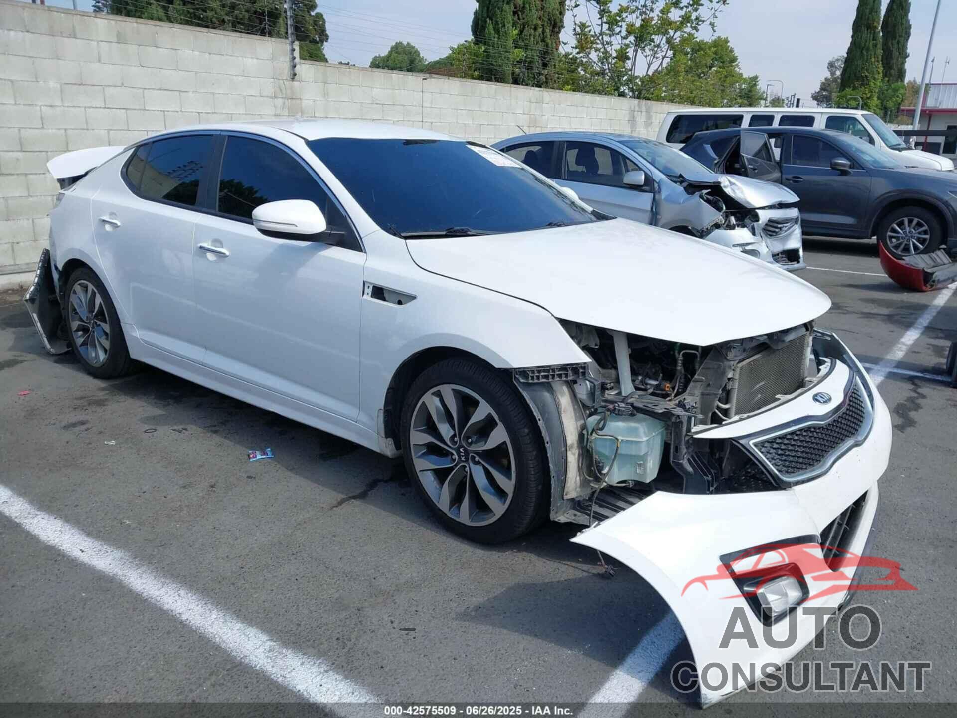 KIA OPTIMA 2015 - 5XXGR4A73FG372592