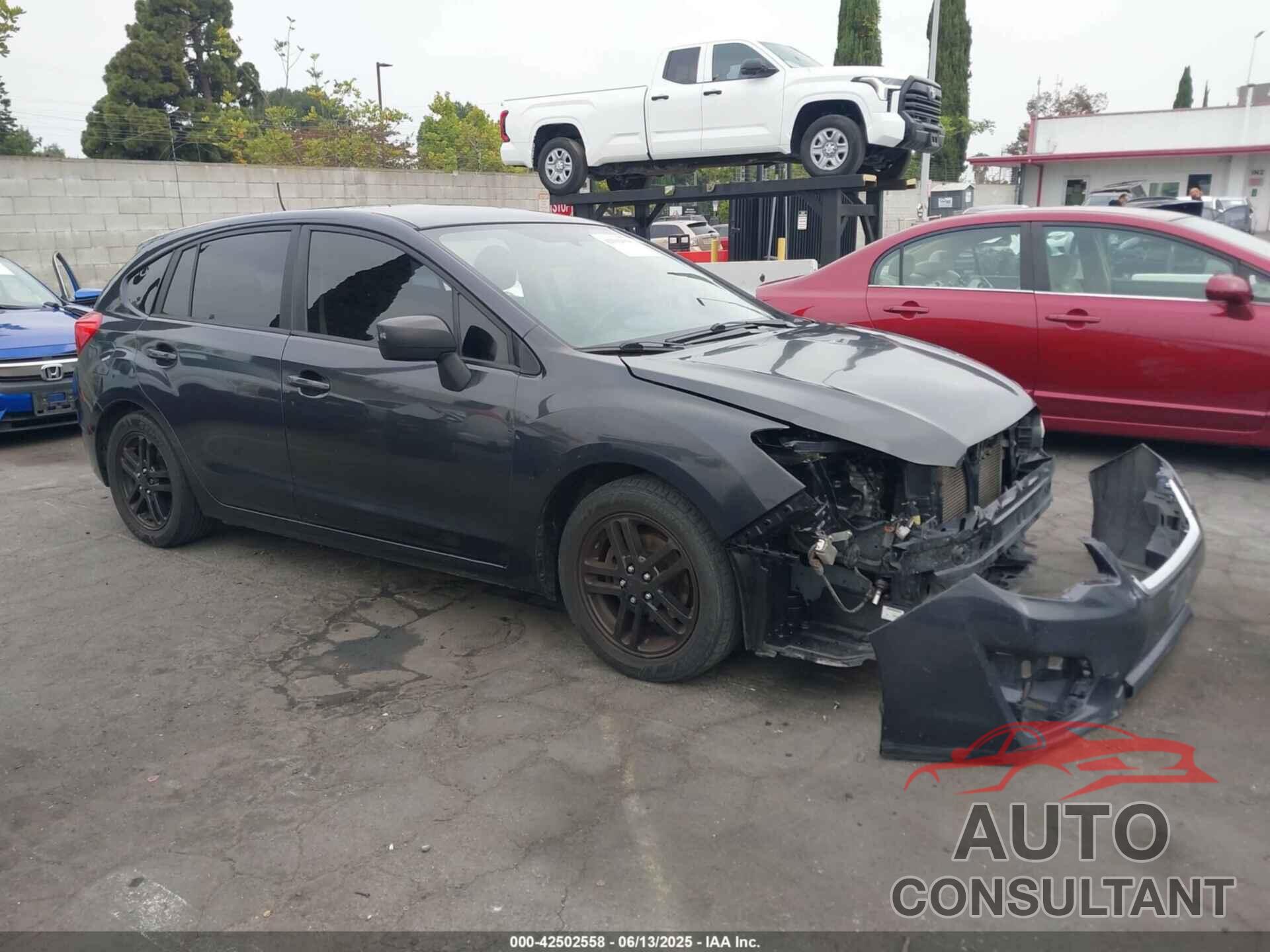 SUBARU IMPREZA 2015 - JF1GPAA63FH208134
