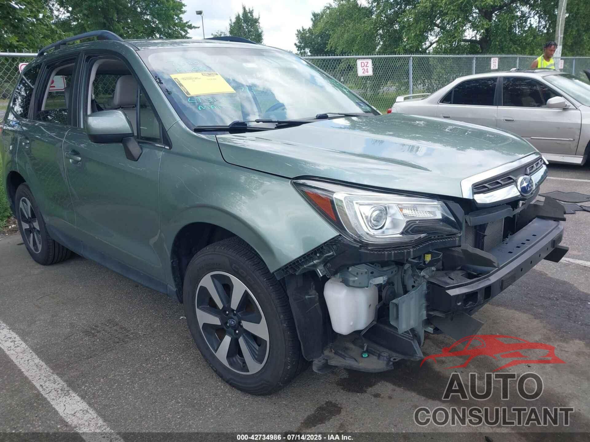 SUBARU FORESTER 2018 - JF2SJARC5JH508946