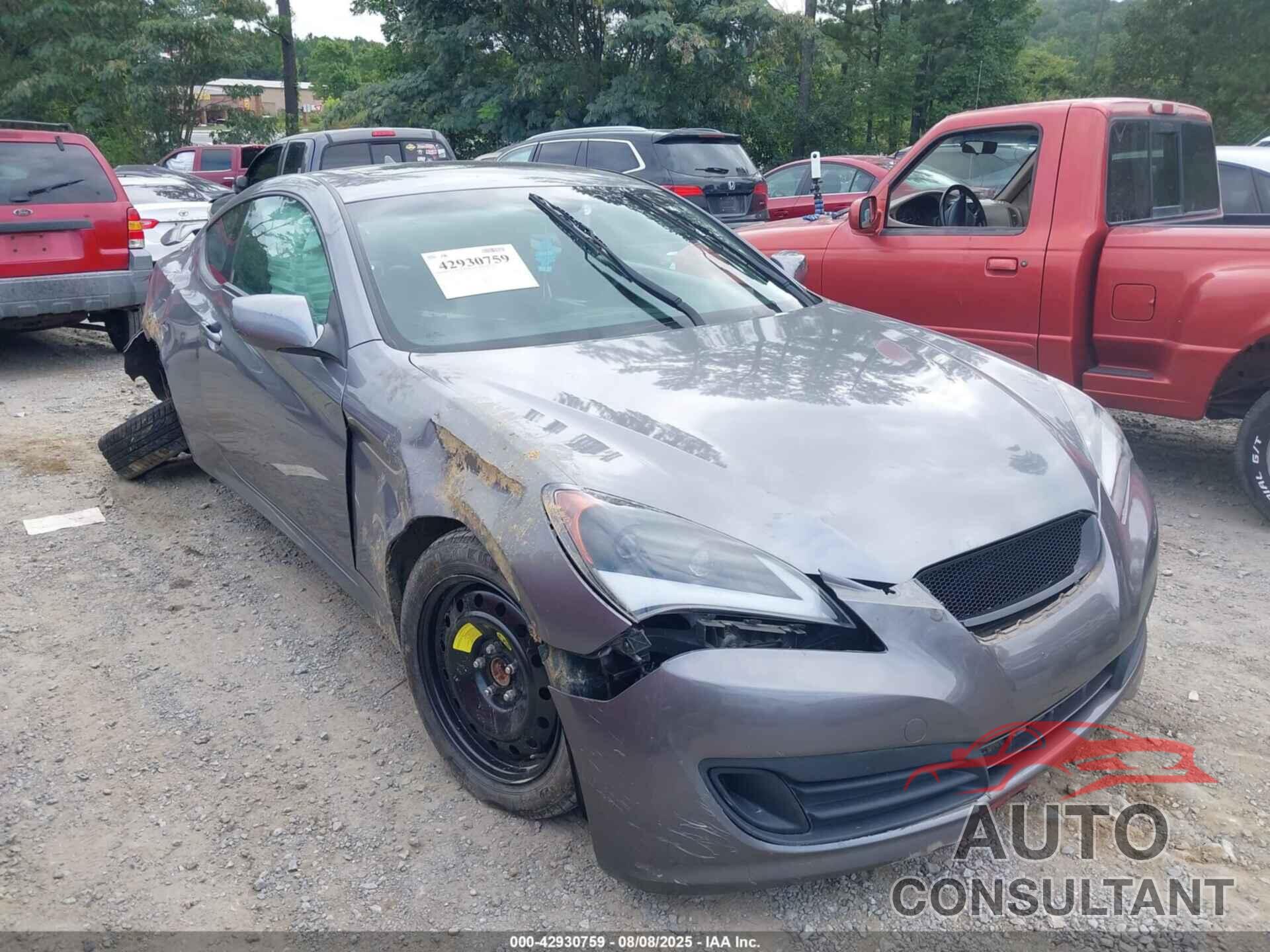 HYUNDAI GENESIS 2012 - KMHHT6KD7CU073517