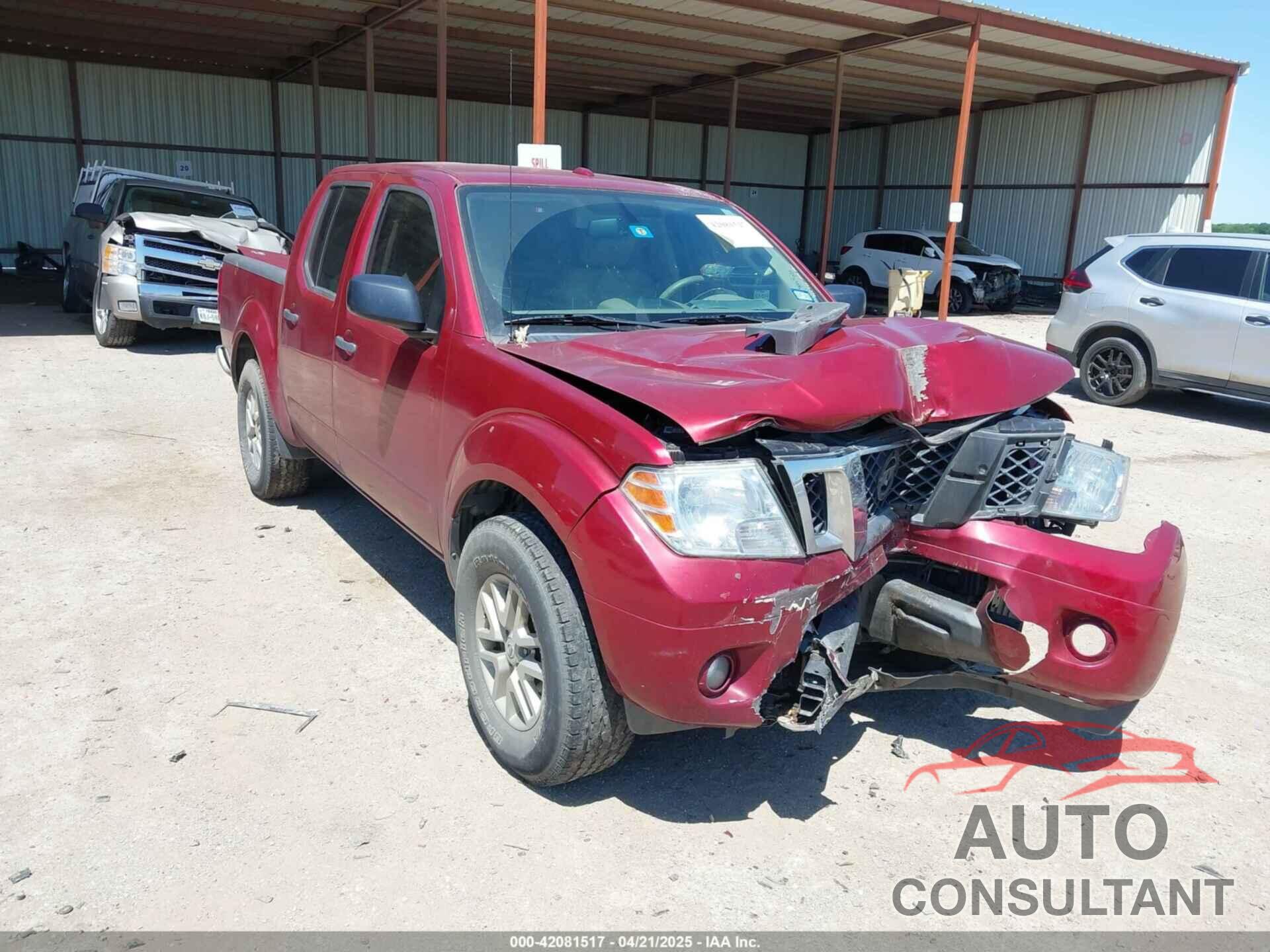 NISSAN FRONTIER 2016 - 1N6AD0ER1GN729215