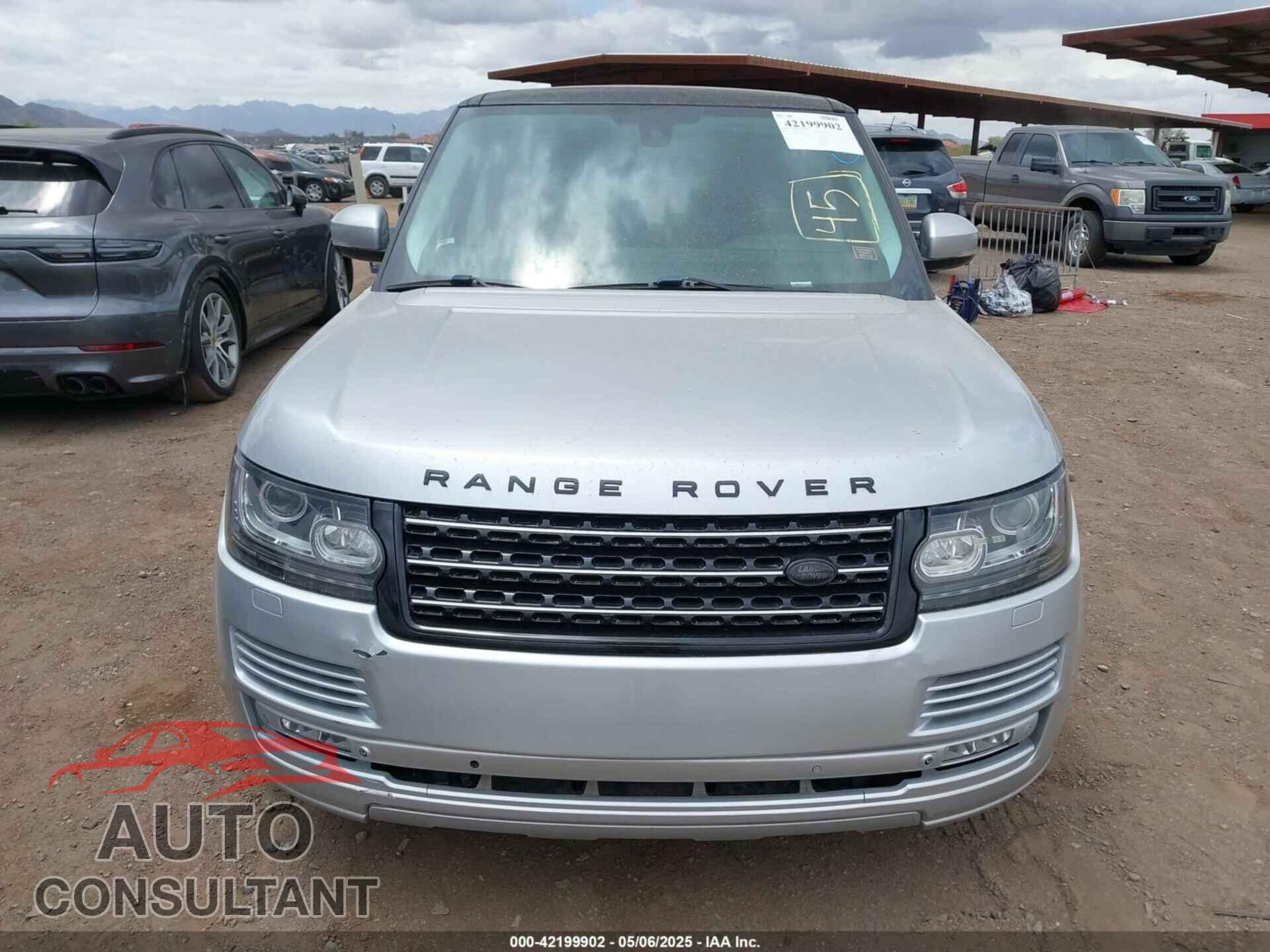LAND ROVER RANGE ROVER 2015 - SALGS2VF8FA210651
