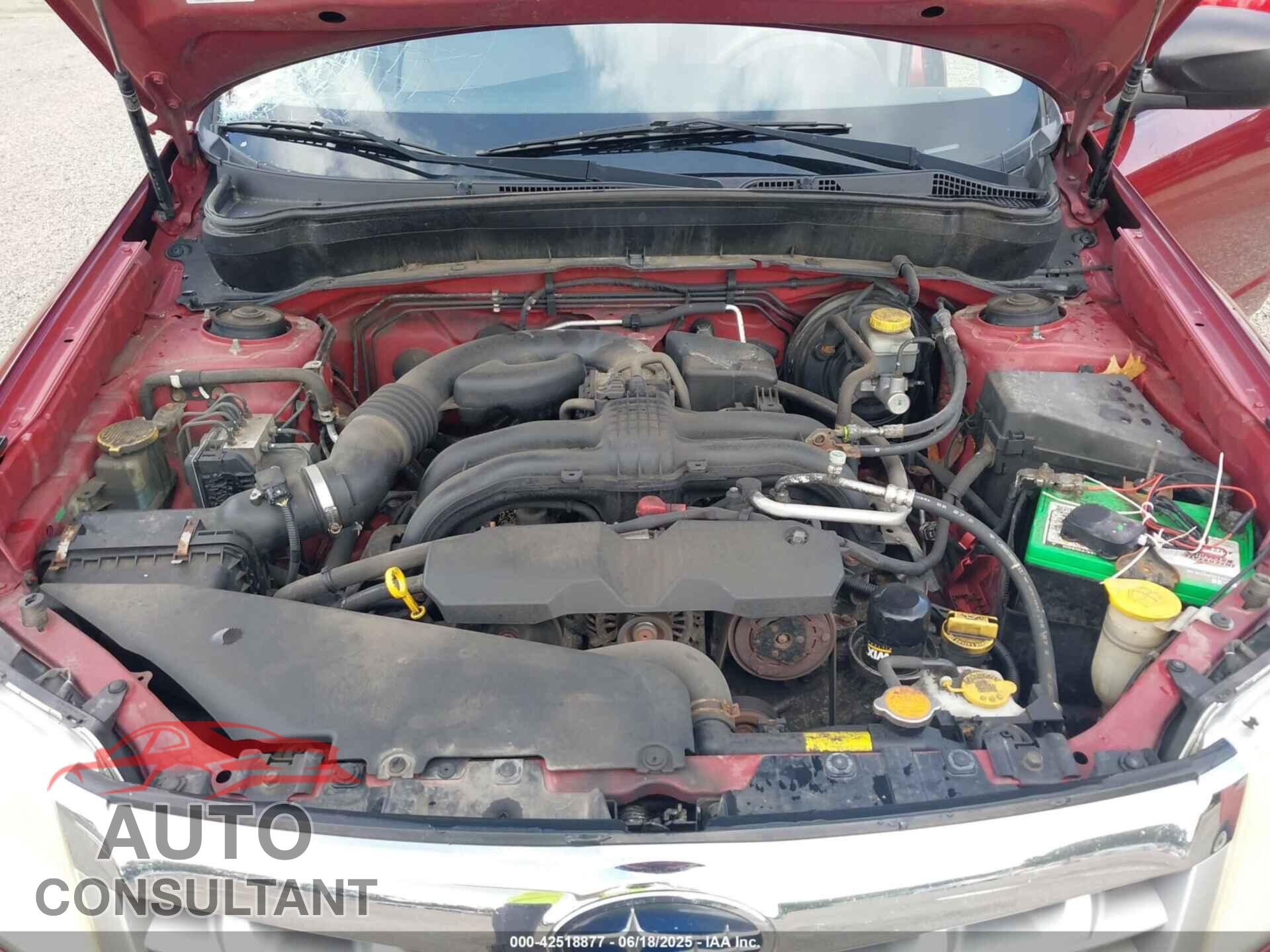 SUBARU FORESTER 2012 - JF2SHBBC2CH458652