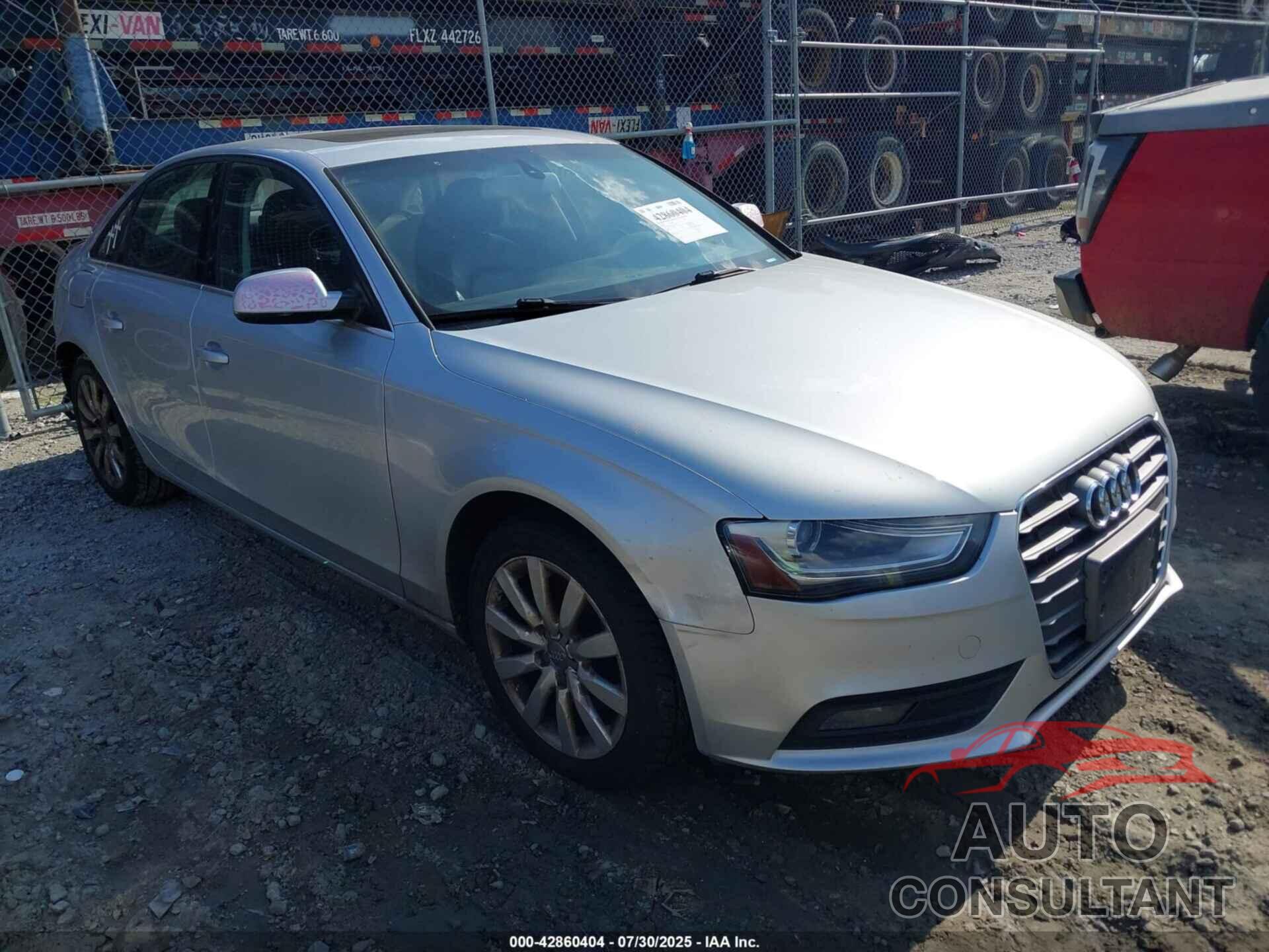 AUDI A4 2013 - WAUBFAFL1DN043718