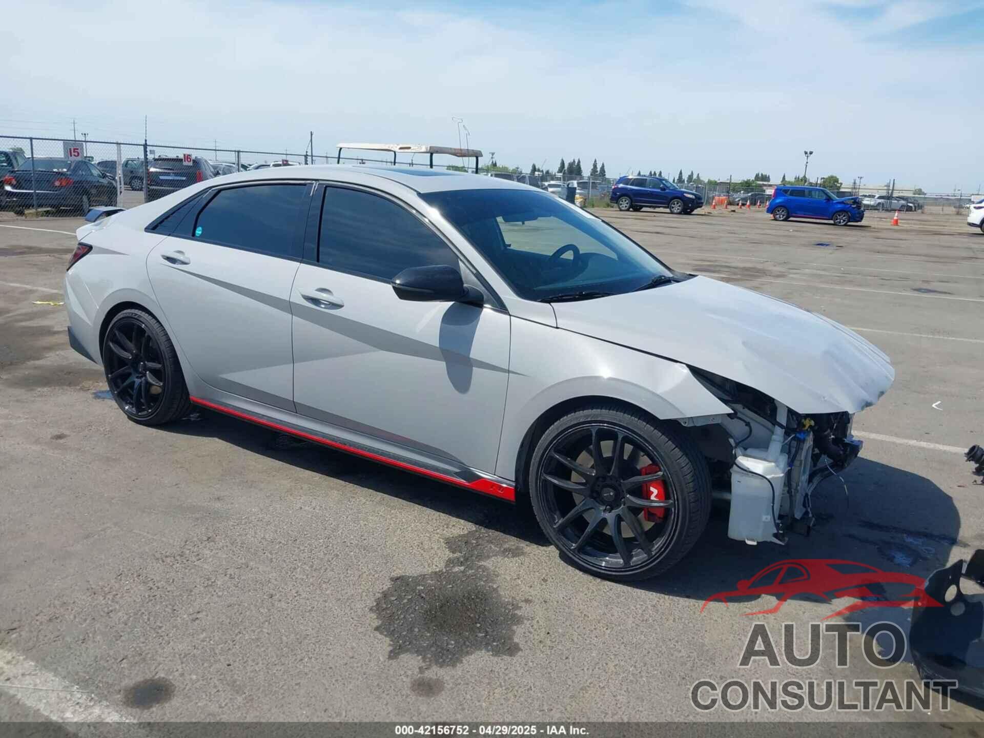 HYUNDAI ELANTRA N 2022 - KMHLW4AK9NU008435
