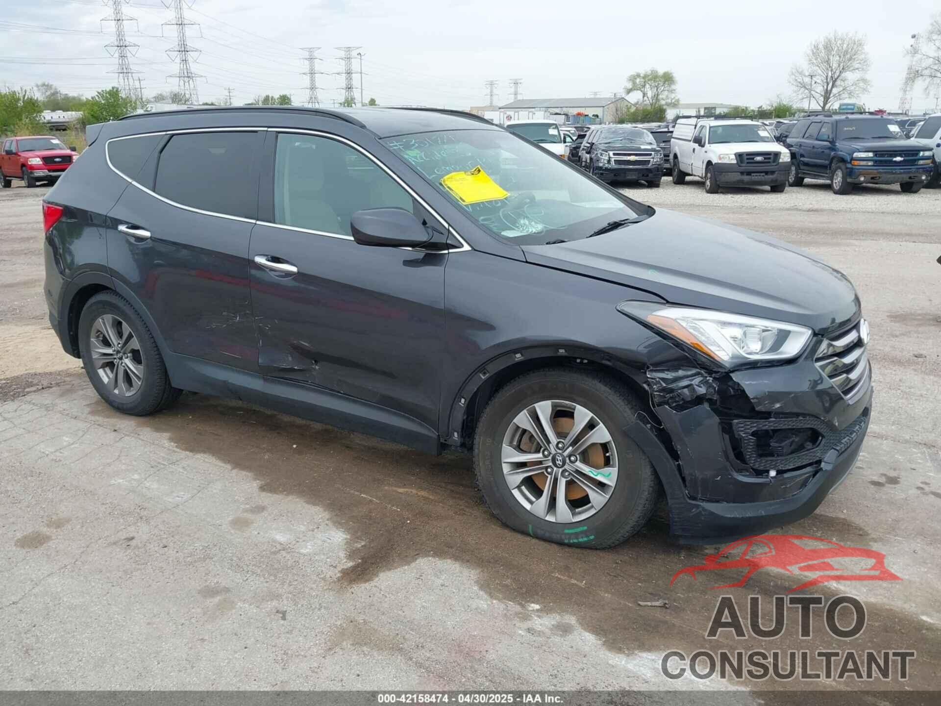 HYUNDAI SANTA FE SPORT 2016 - 5XYZU3LB0GG318165