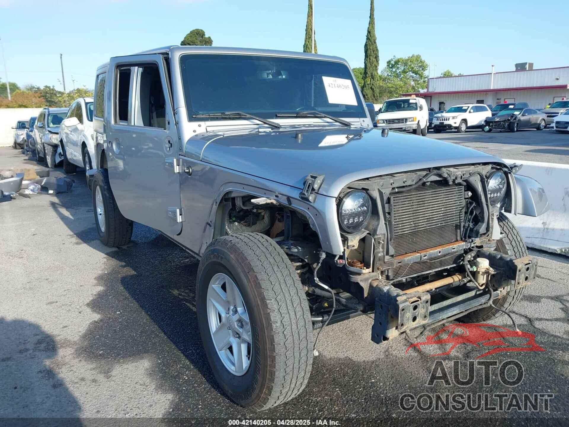 JEEP WRANGLER JK UNLIMITED 2018 - 1C4HJWDG5JL839703