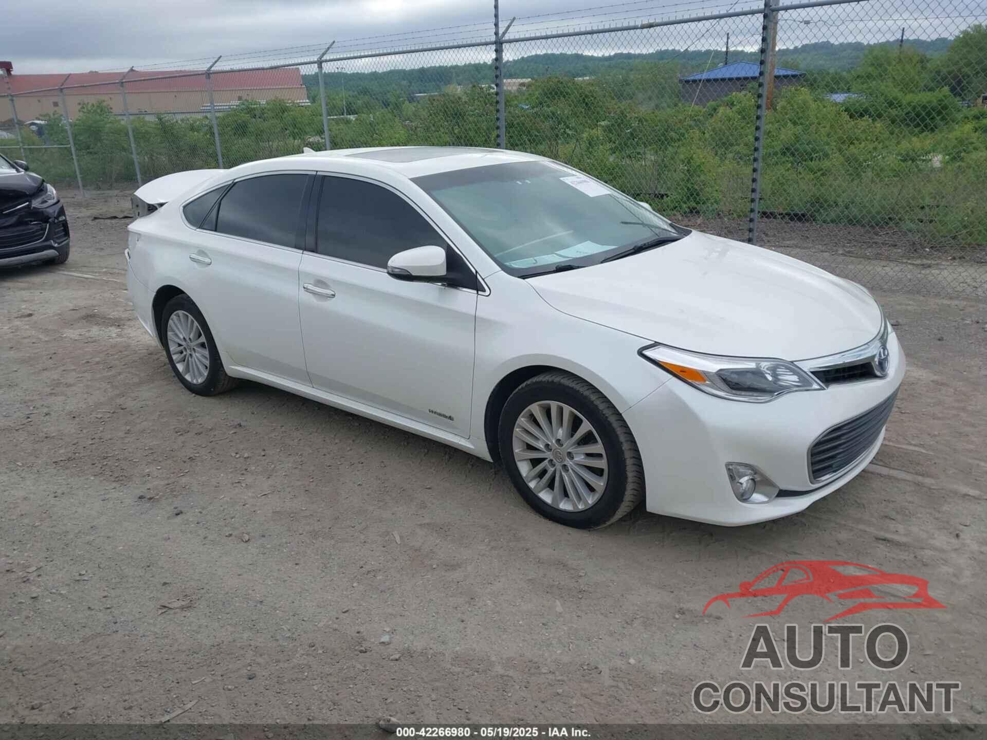 TOYOTA AVALON HYBRID 2013 - 4T1BD1EB3DU006320
