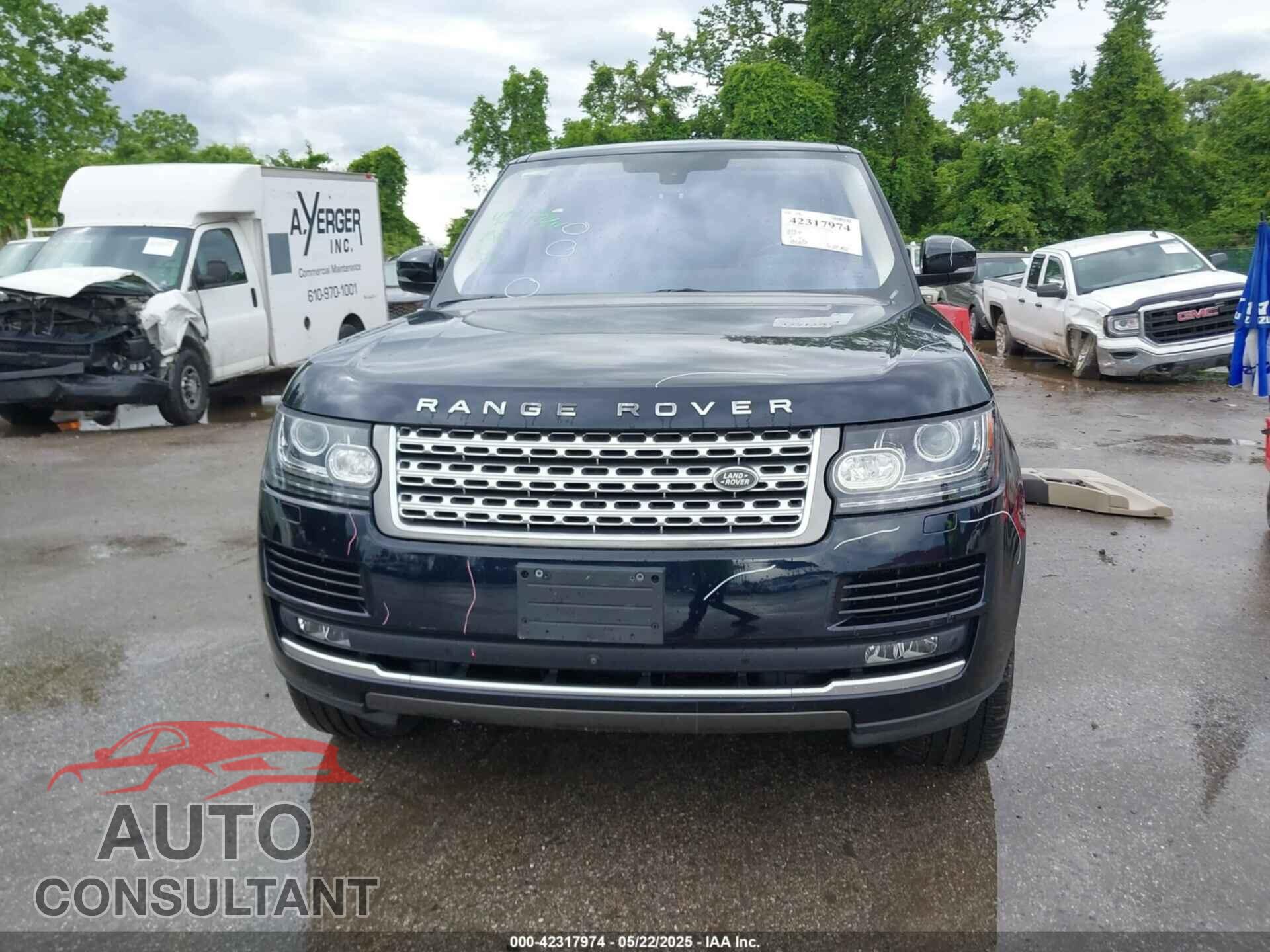 LAND ROVER RANGE ROVER 2016 - SALGS3EF4GA284334