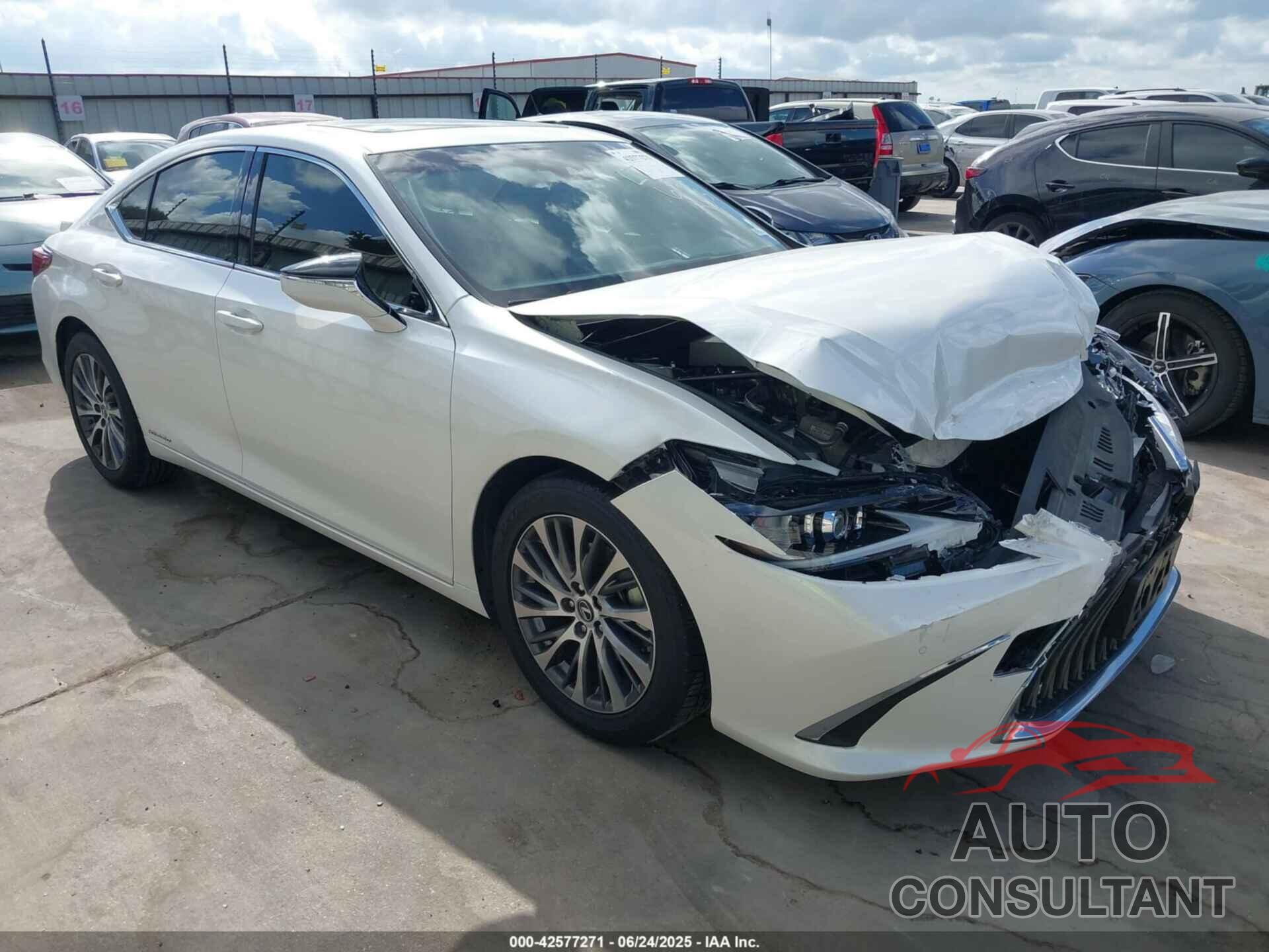 LEXUS ES 300H 2019 - JTHB21B10K2033679