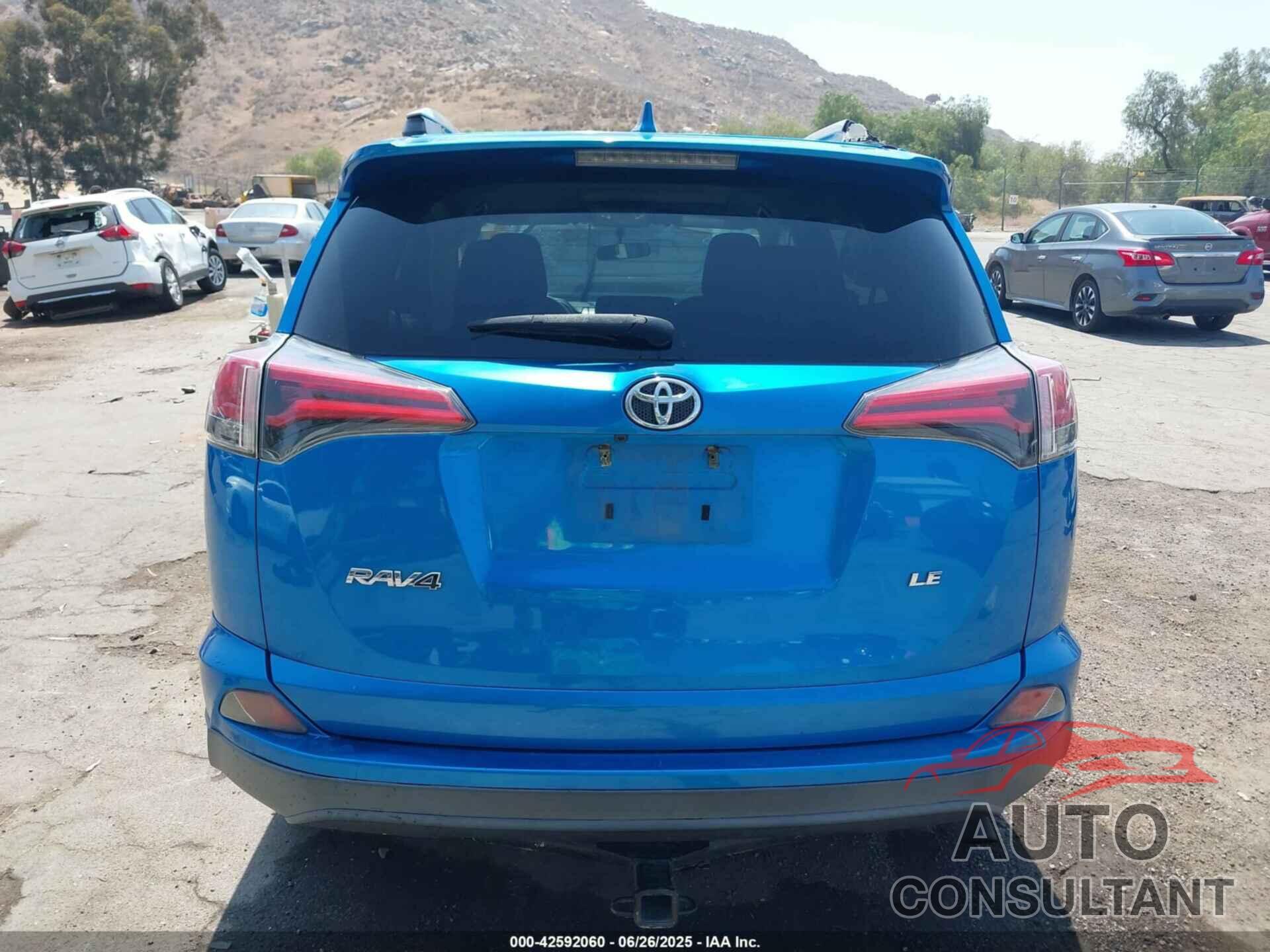TOYOTA RAV4 2016 - 2T3ZFREV0GW280734