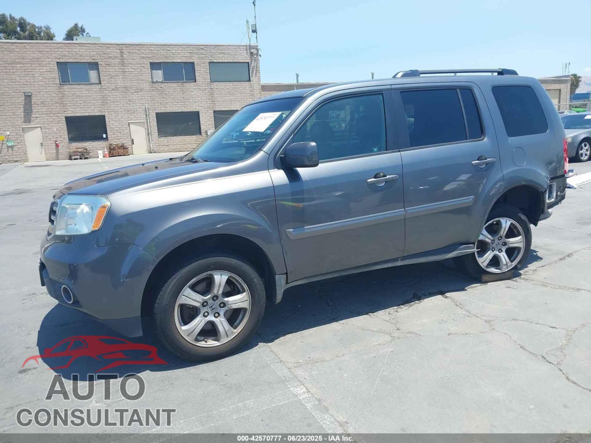 HONDA PILOT 2012 - 5FNYF4H63CB046672