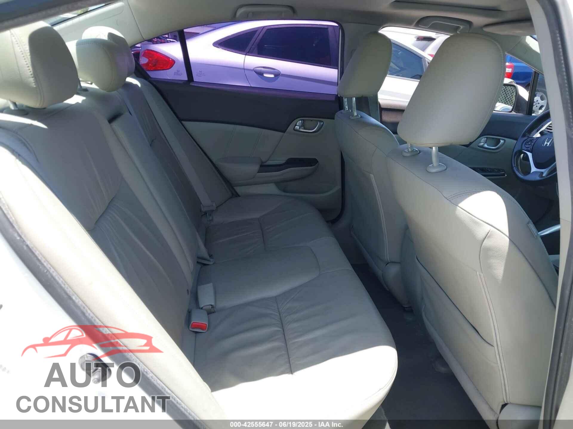 HONDA CIVIC 2012 - 19XFB2F99CE361132