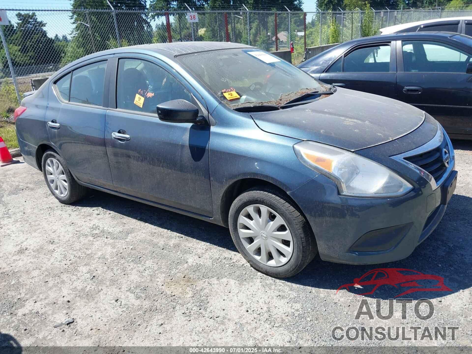NISSAN VERSA 2015 - 3N1CN7AP4FL810975