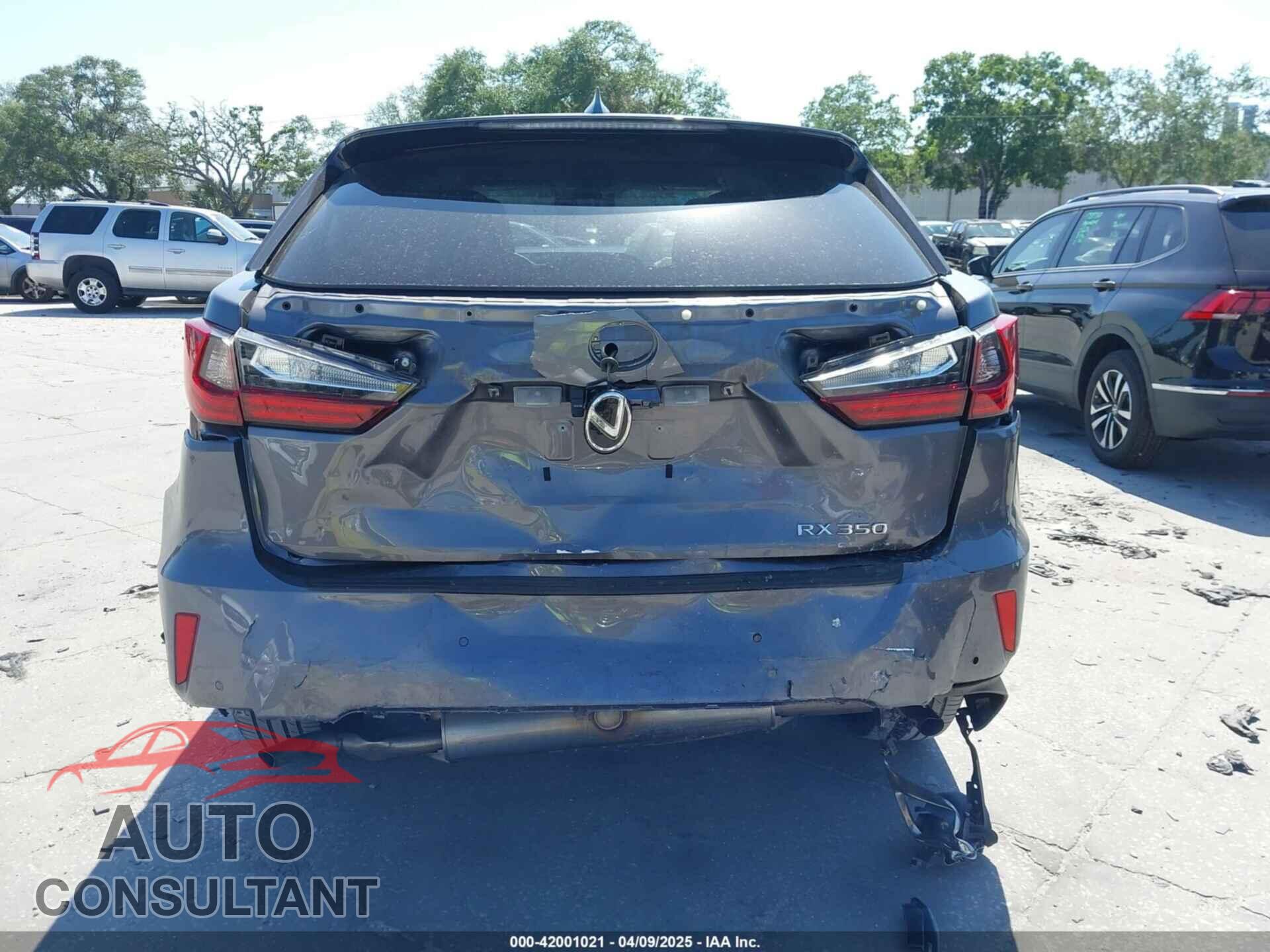 LEXUS RX 350 2019 - 2T2ZZMCA0KC132043