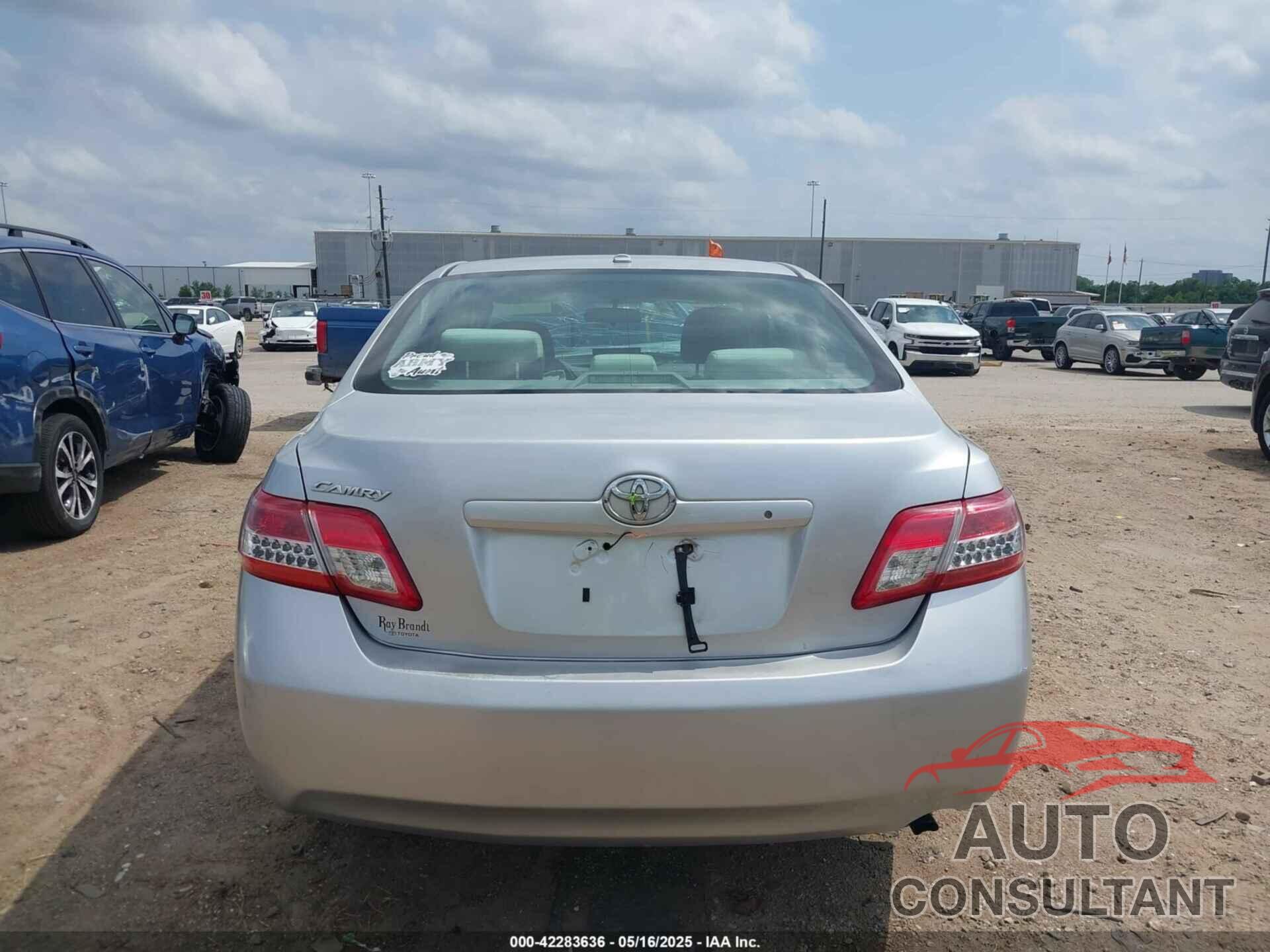 TOYOTA CAMRY 2010 - 4T4BF3EK1AR020806