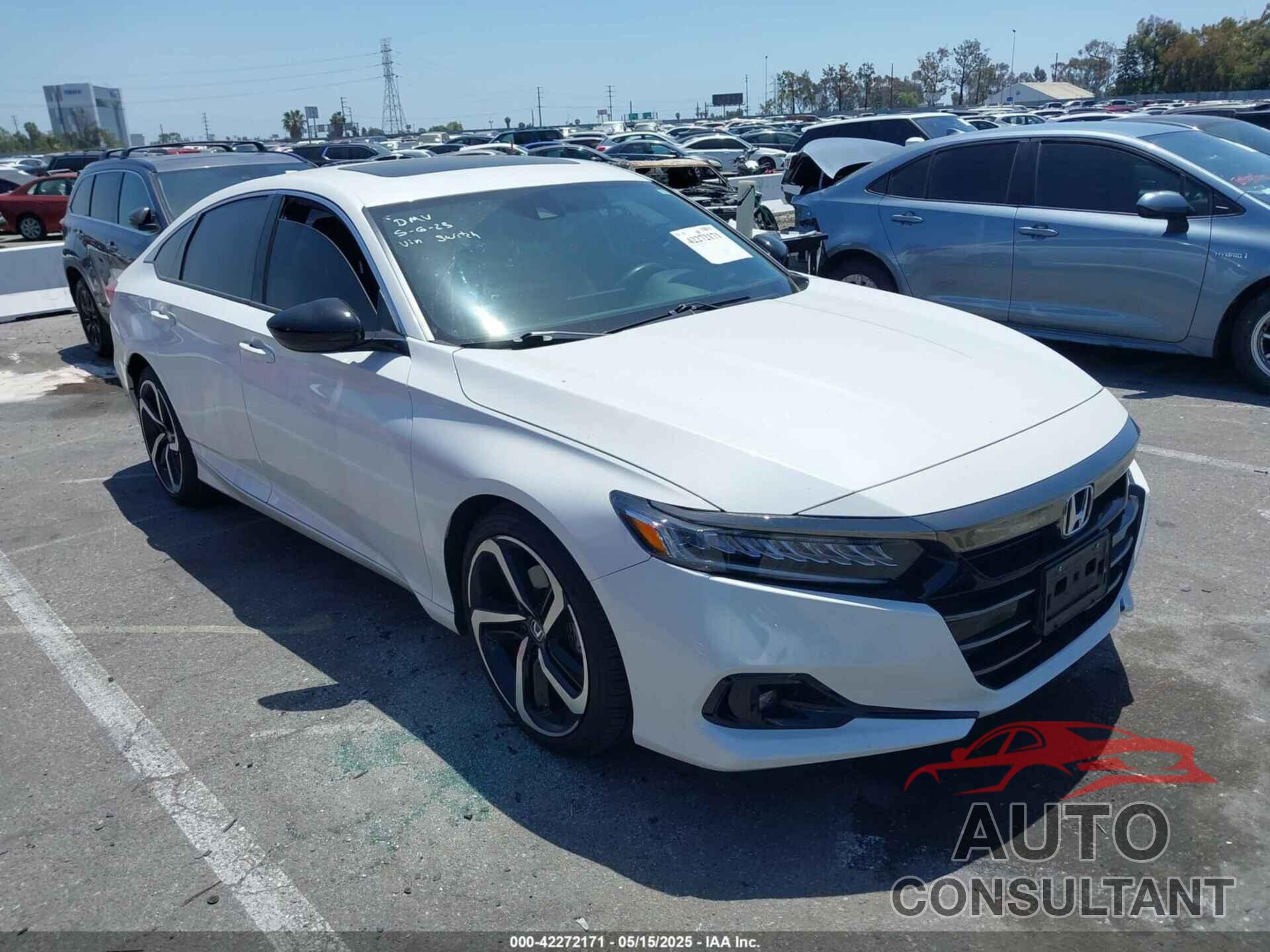 HONDA ACCORD 2022 - 1HGCV2F30NA022577