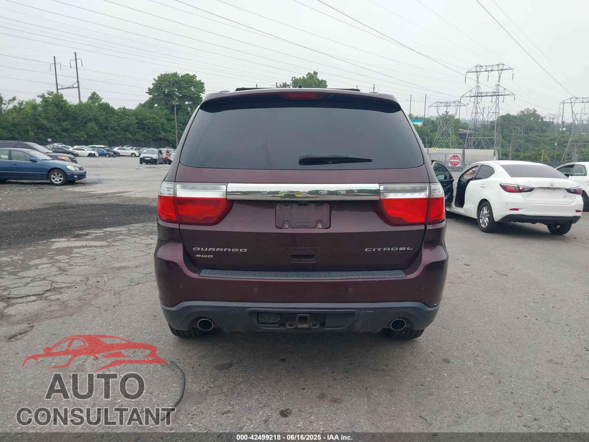 DODGE DURANGO 2012 - 1C4SDJET2CC120066